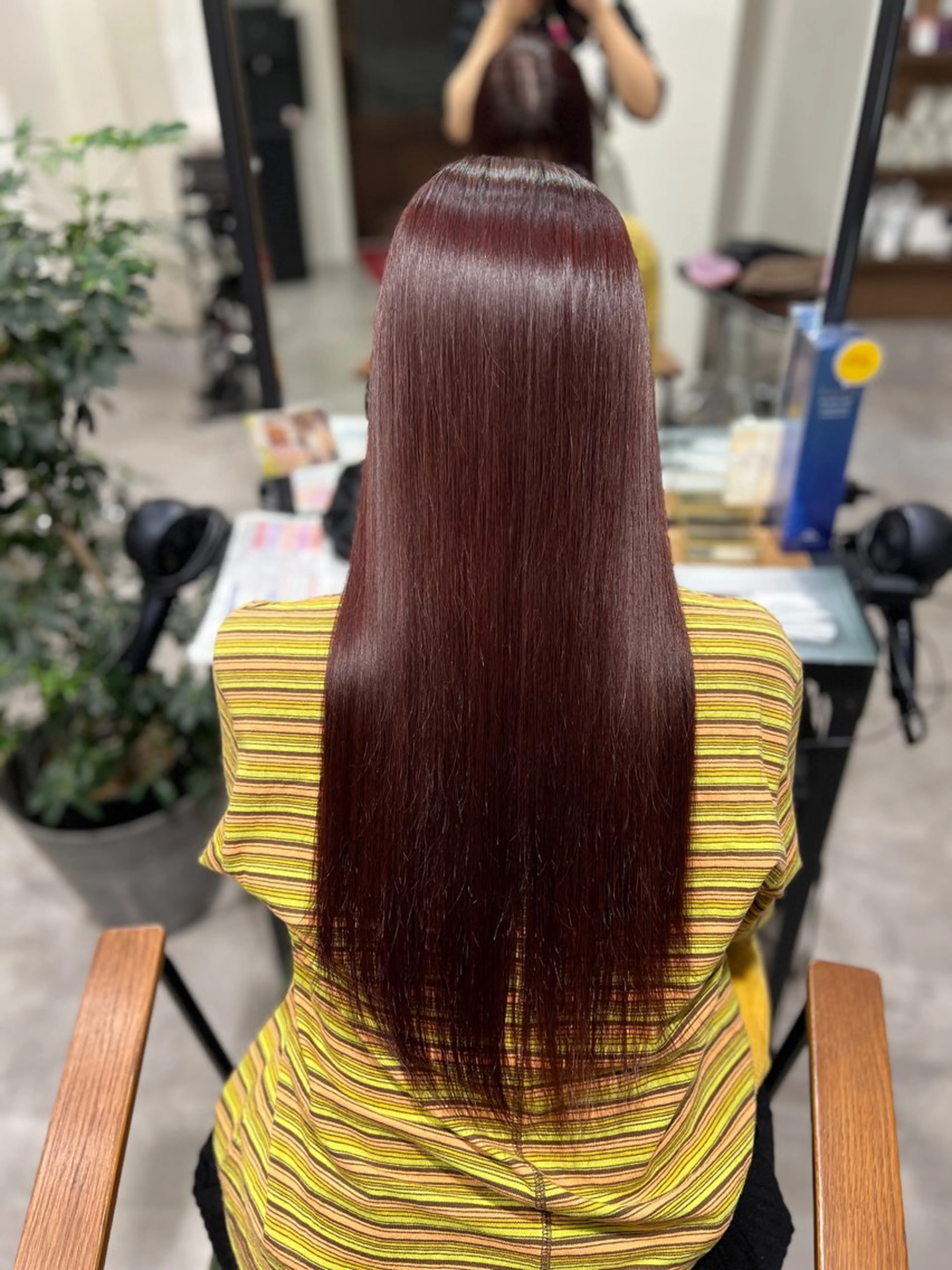 ロング オリーブ🫒レイヤー /平尾/りの‎🤍のヘアスタイル