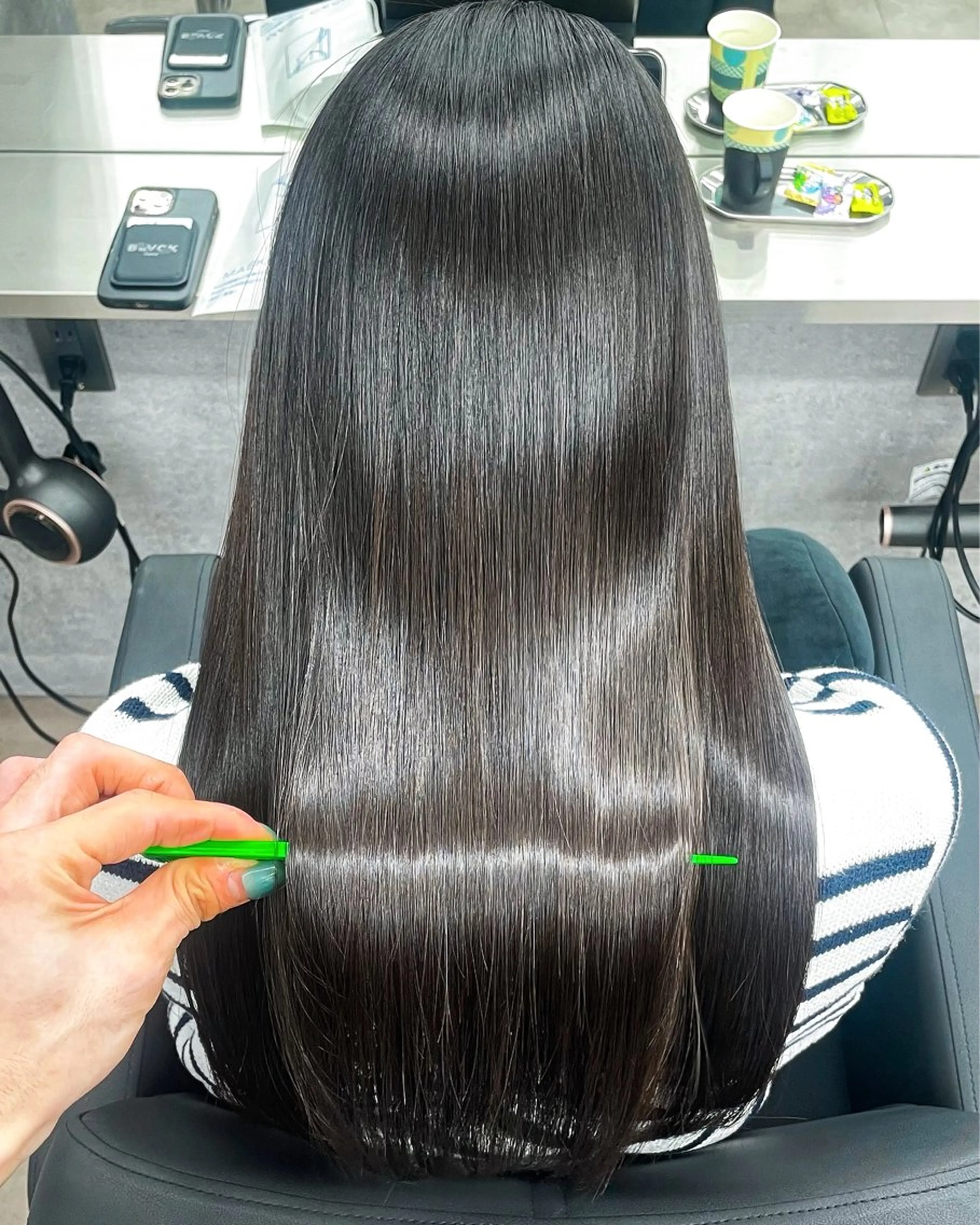 ロング カット 縮毛矯正 トリートメント CYNTHIADUE 店長｜ IRISUのヘアスタイル