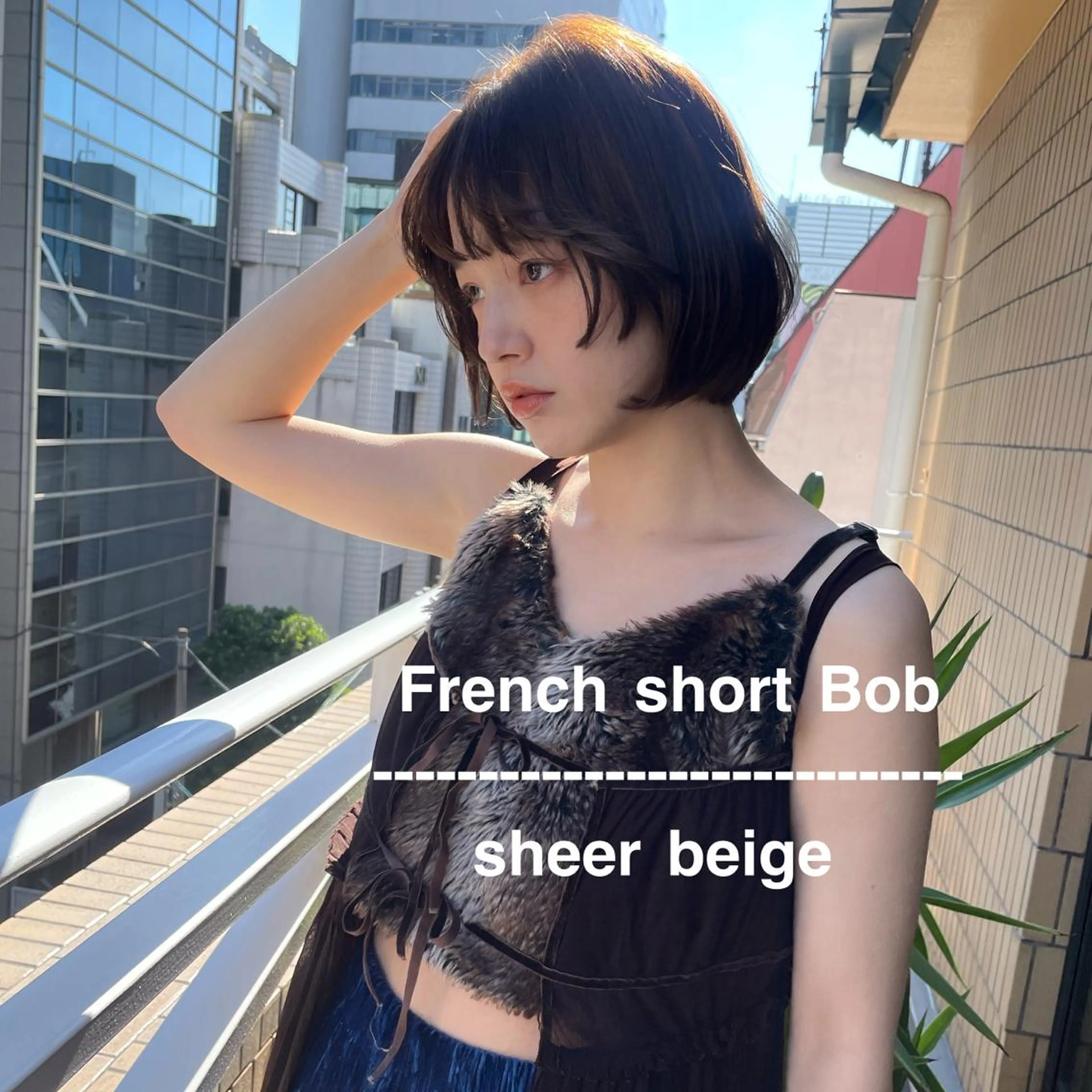 ショート カラー カット ヘアカラー トリートメント ショート/ボブ/ 心斎橋/宮脇美奈のヘアスタイル