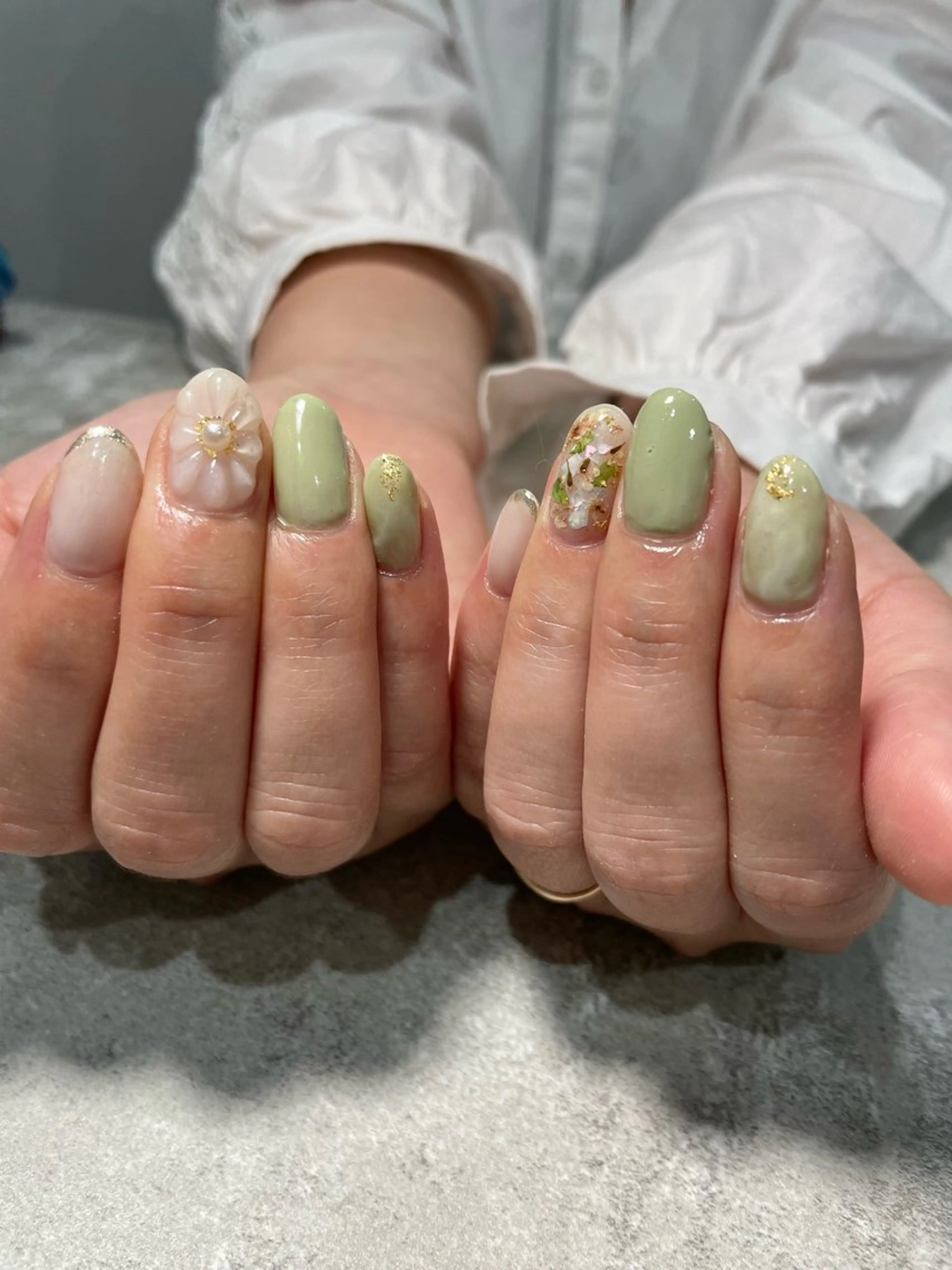 ネイル 持ち込み ハンドネイル Raviliss ♡のネイルデザイン