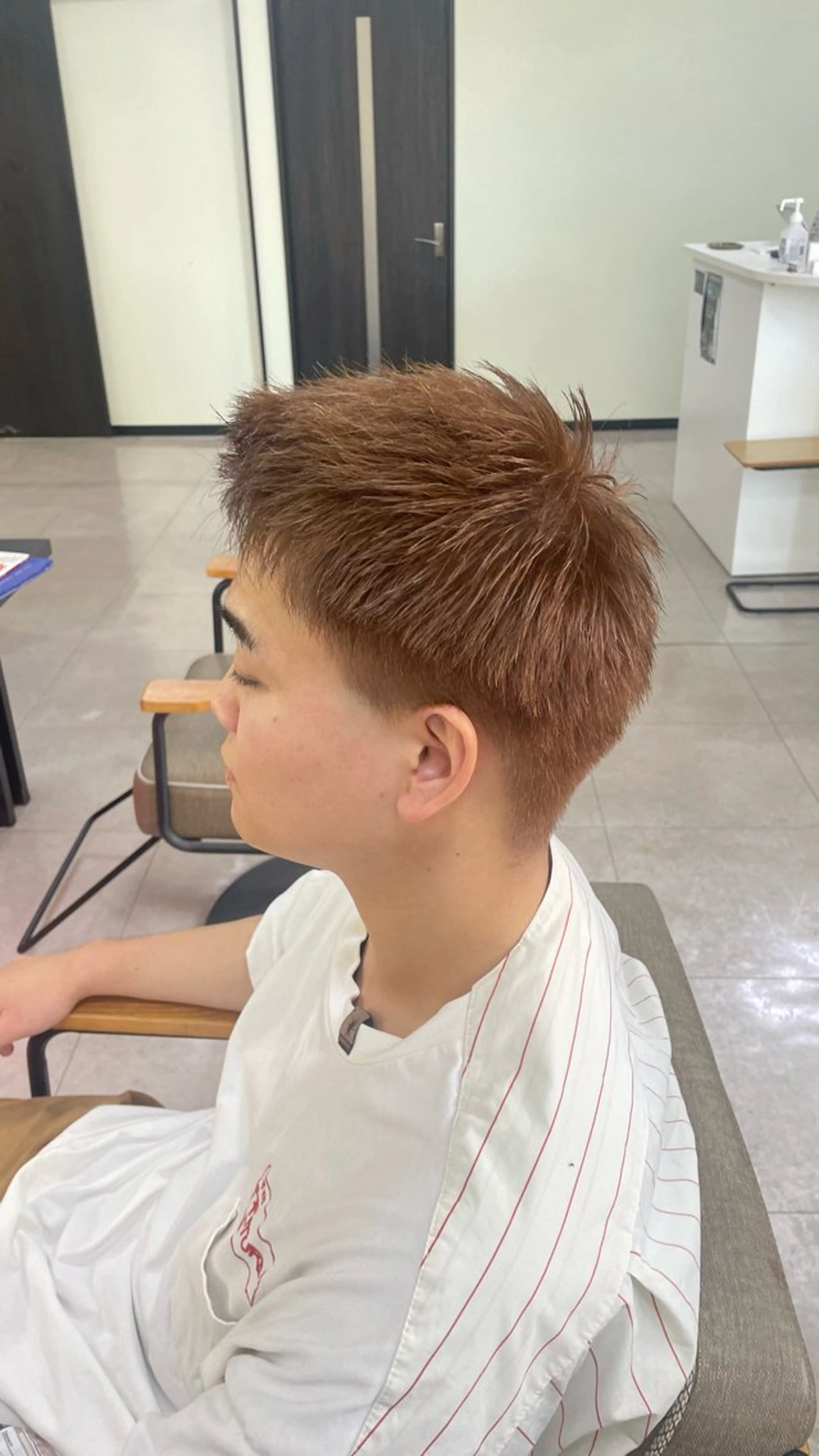 カラー ベージュカラー CAPSULE Anjuのヘアスタイル