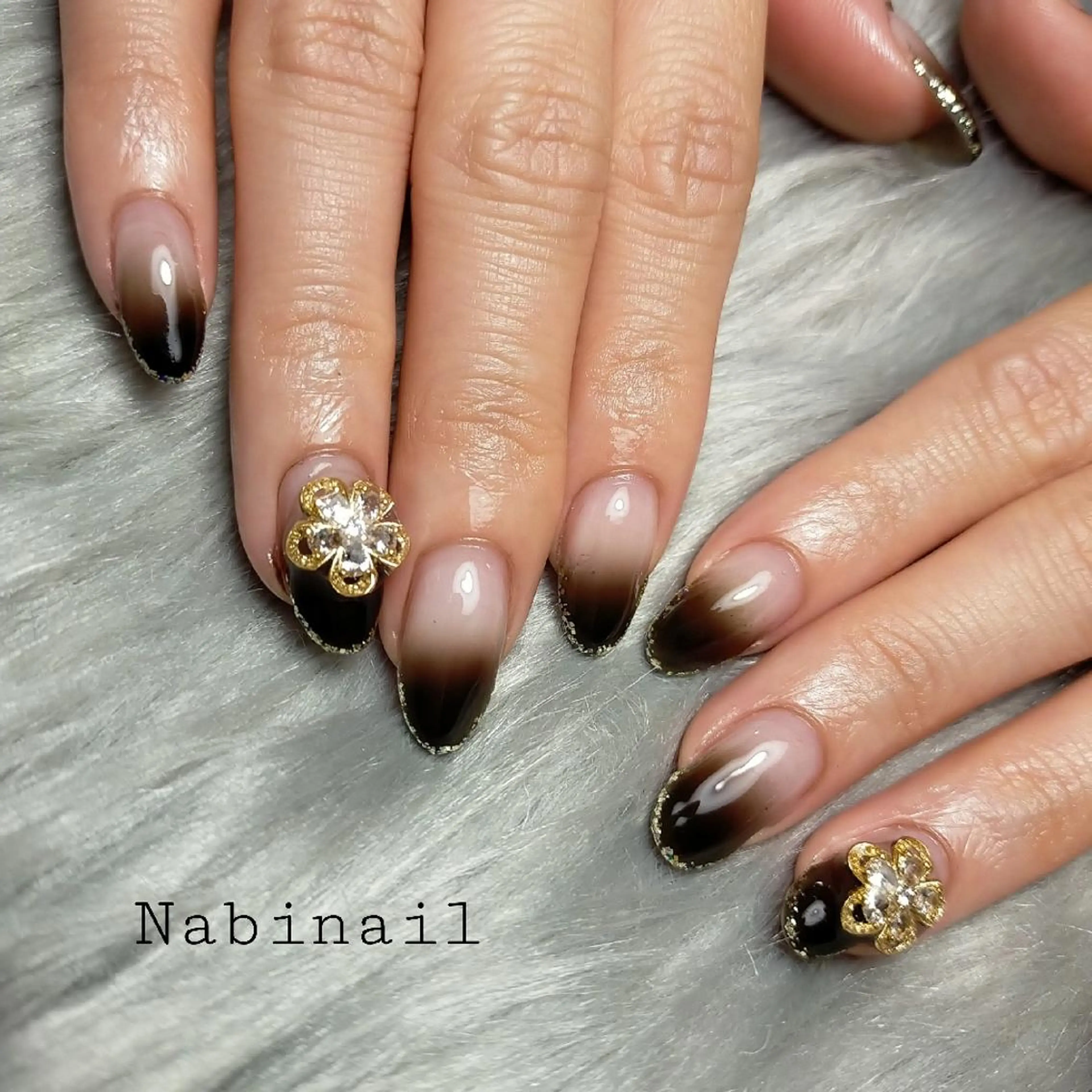 ネイル グラデーション 西日暮里 Nabinailのネイルデザイン