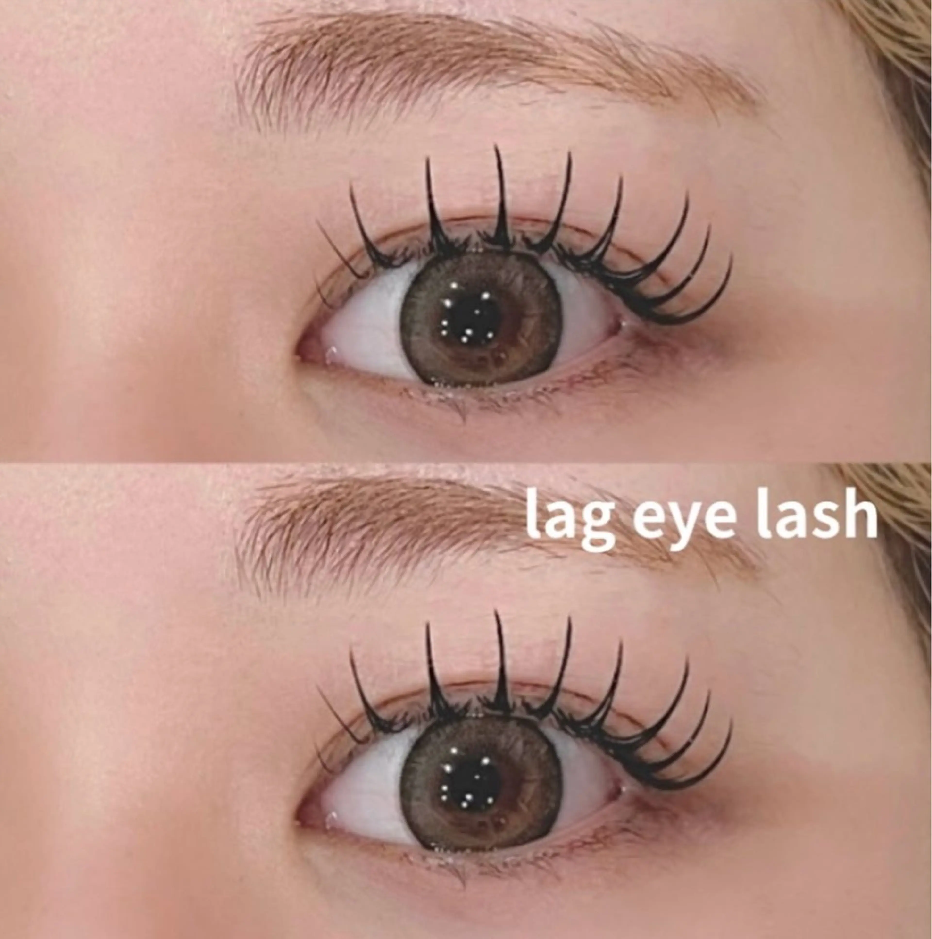 マツエク・マツパ 束感まつ毛 lag  eye lash 静岡店所属・AKANE* エクステのマツエク・マツパデザイン