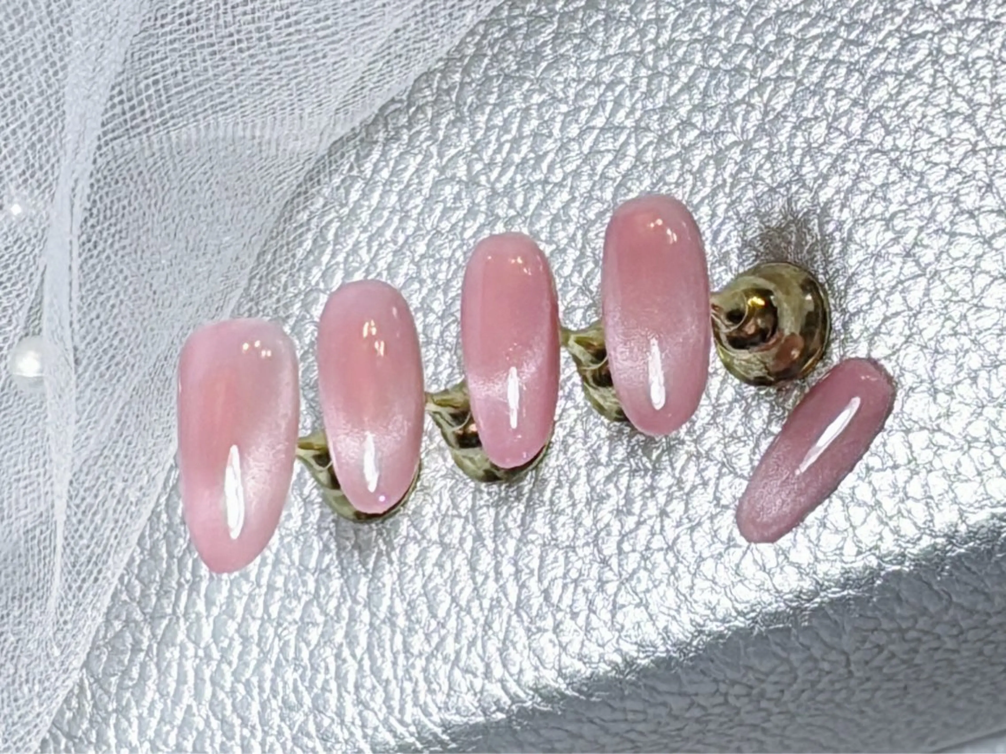 ネイル アートネイル フレンチネイル マグネットネイル マグネットフレンチ シンプルネイル 港区 nailのネイルデザイン