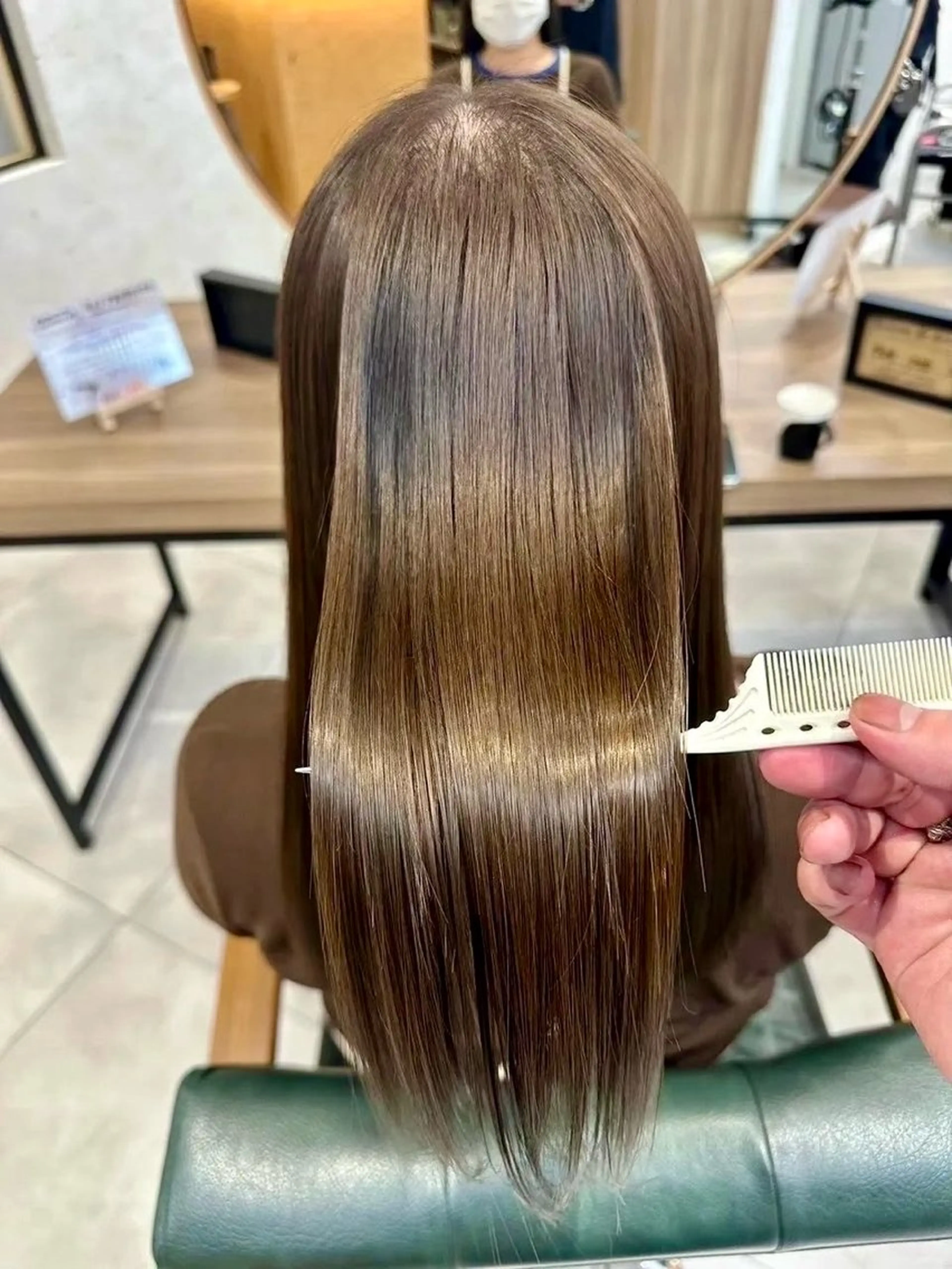 ロング 髪質改善 トリートメント 酸熱トリートメント トリートメント 💎艶髪／美髪特化 世麗💎のヘアスタイル