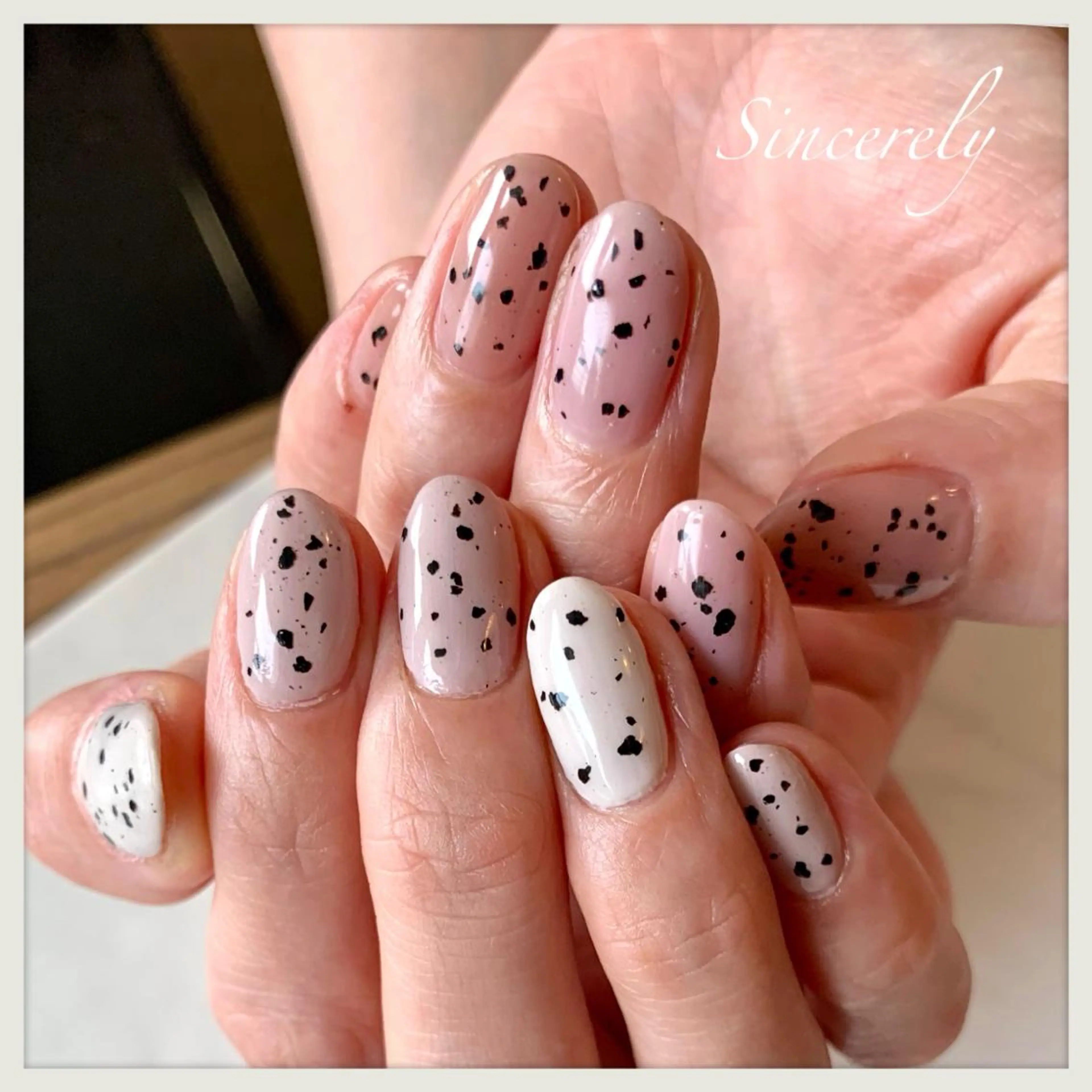 ネイル ジェルネイル Sincerely ☺︎のネイルデザイン