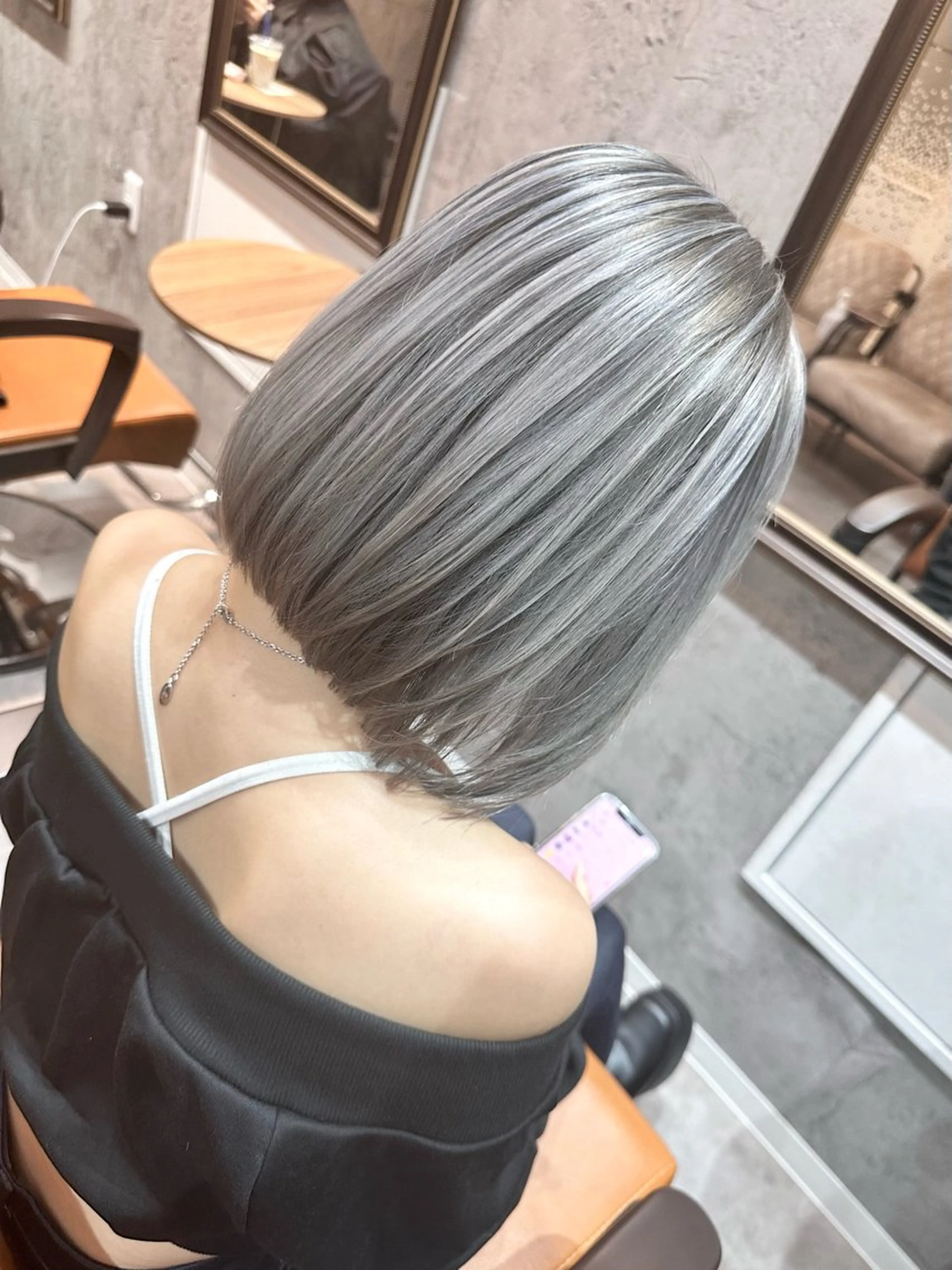 カラー ヘアカラー ハイトーン✨ブリーチ ✨高田めぐみのヘアスタイル