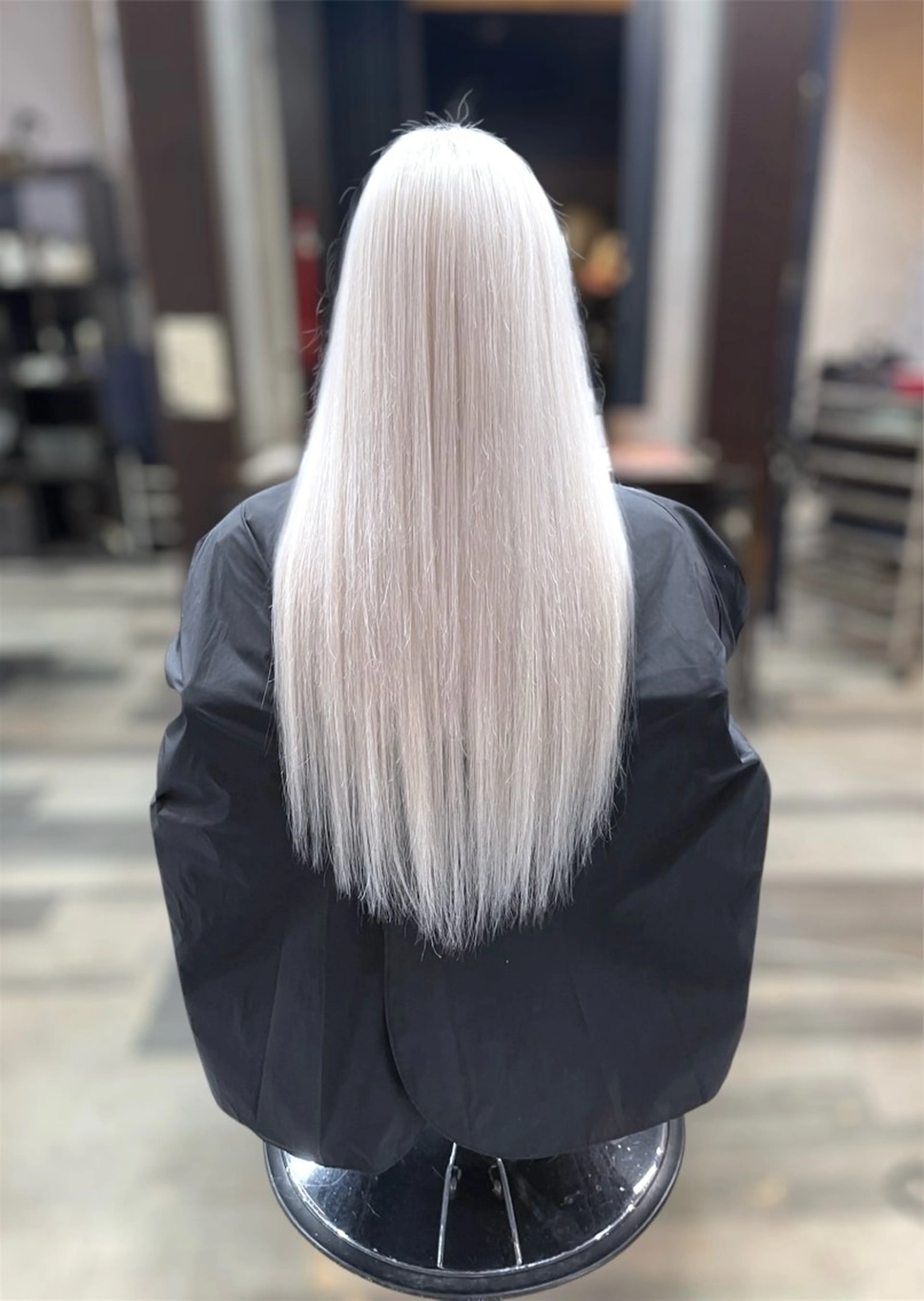 ロング ヘアカラー ヘアセット KIRA スズキ タクヤ／店長のヘアスタイル