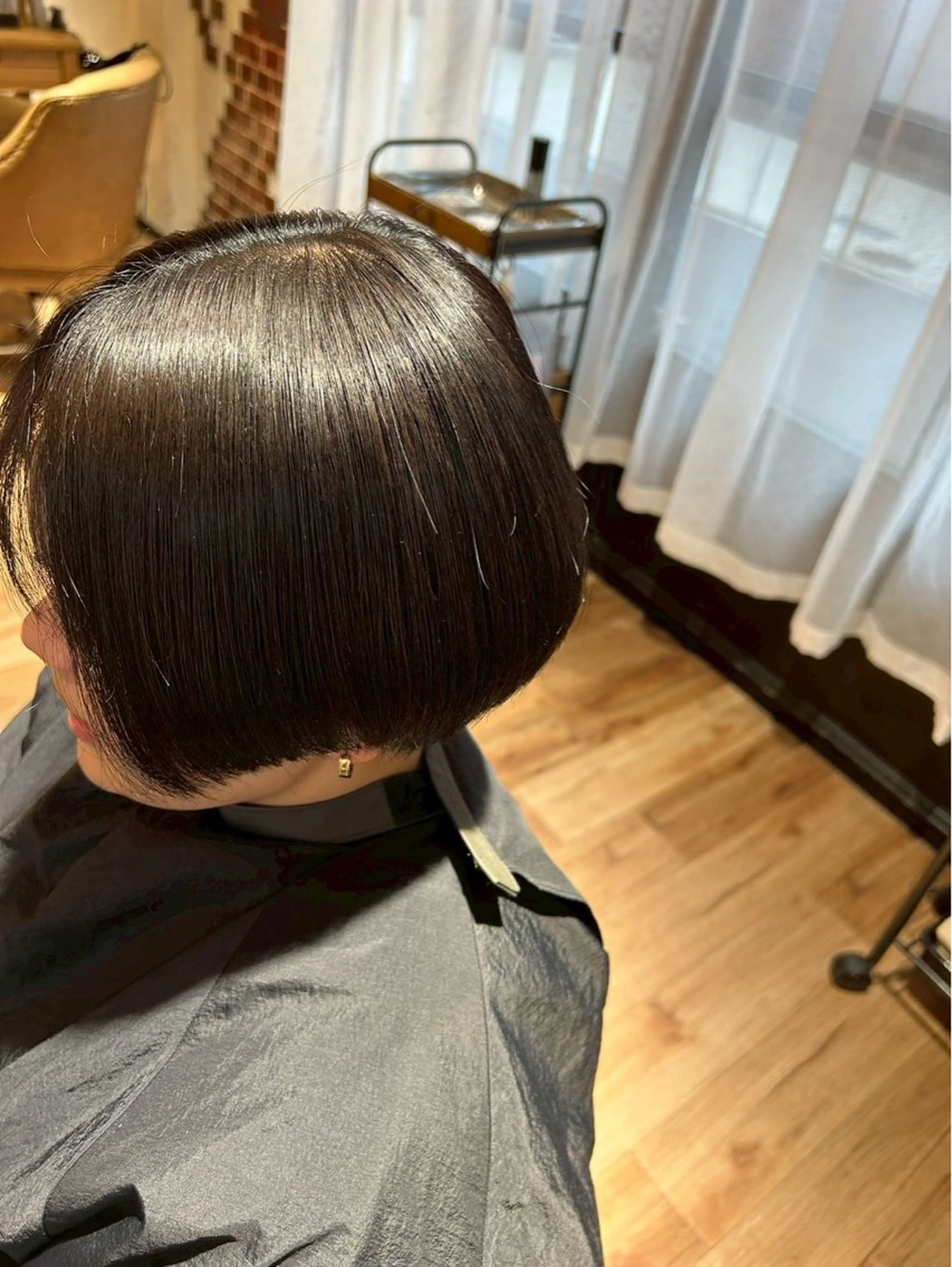 ショート 松田 鈴菜のヘアスタイル