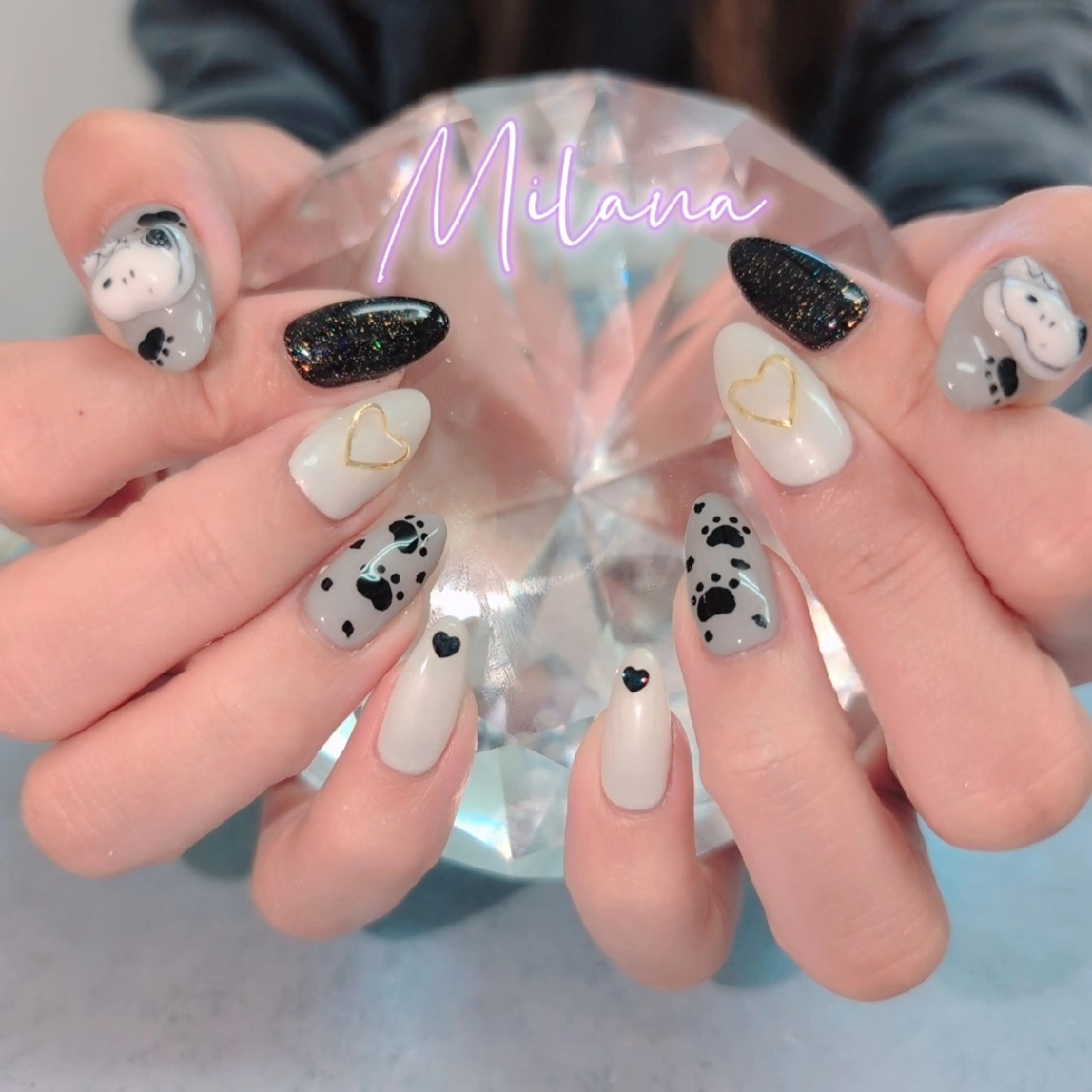 ネイル ハンドネイル Milana 川瀬のネイルデザイン