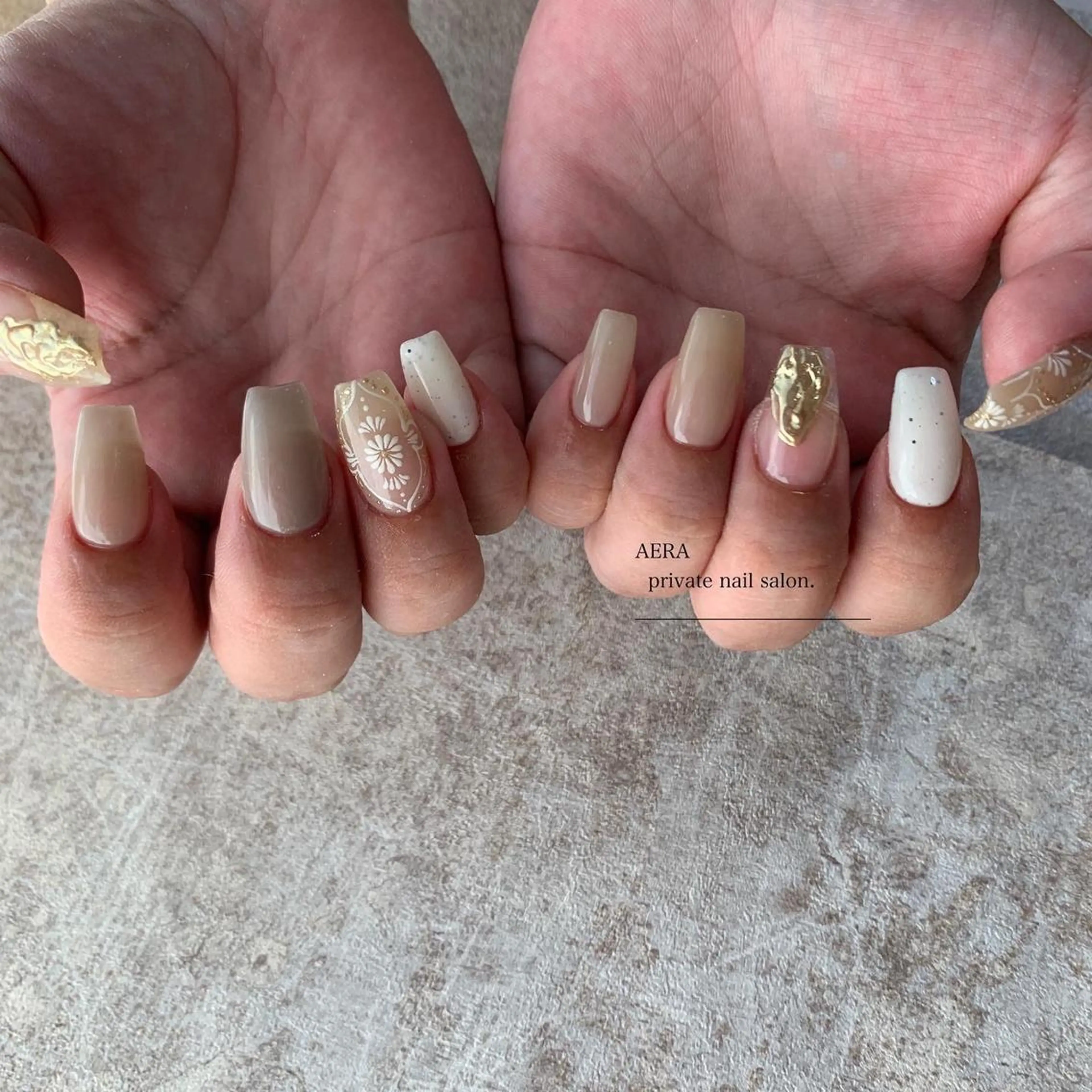 ネイル AERA nail shino🐱⸝꙳のネイルデザイン