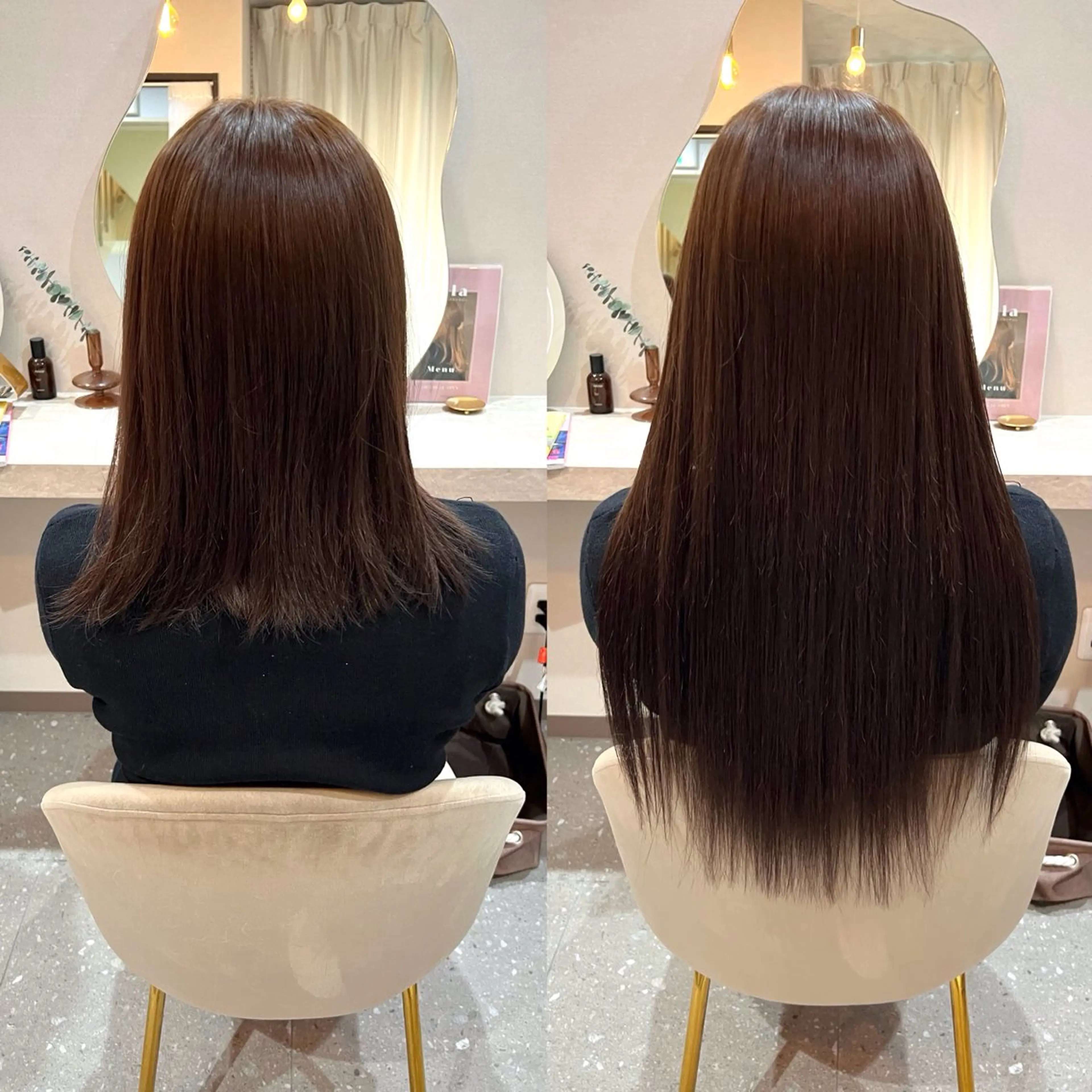 ミディアム エクステ＆ヘアセット Milaのヘアスタイル