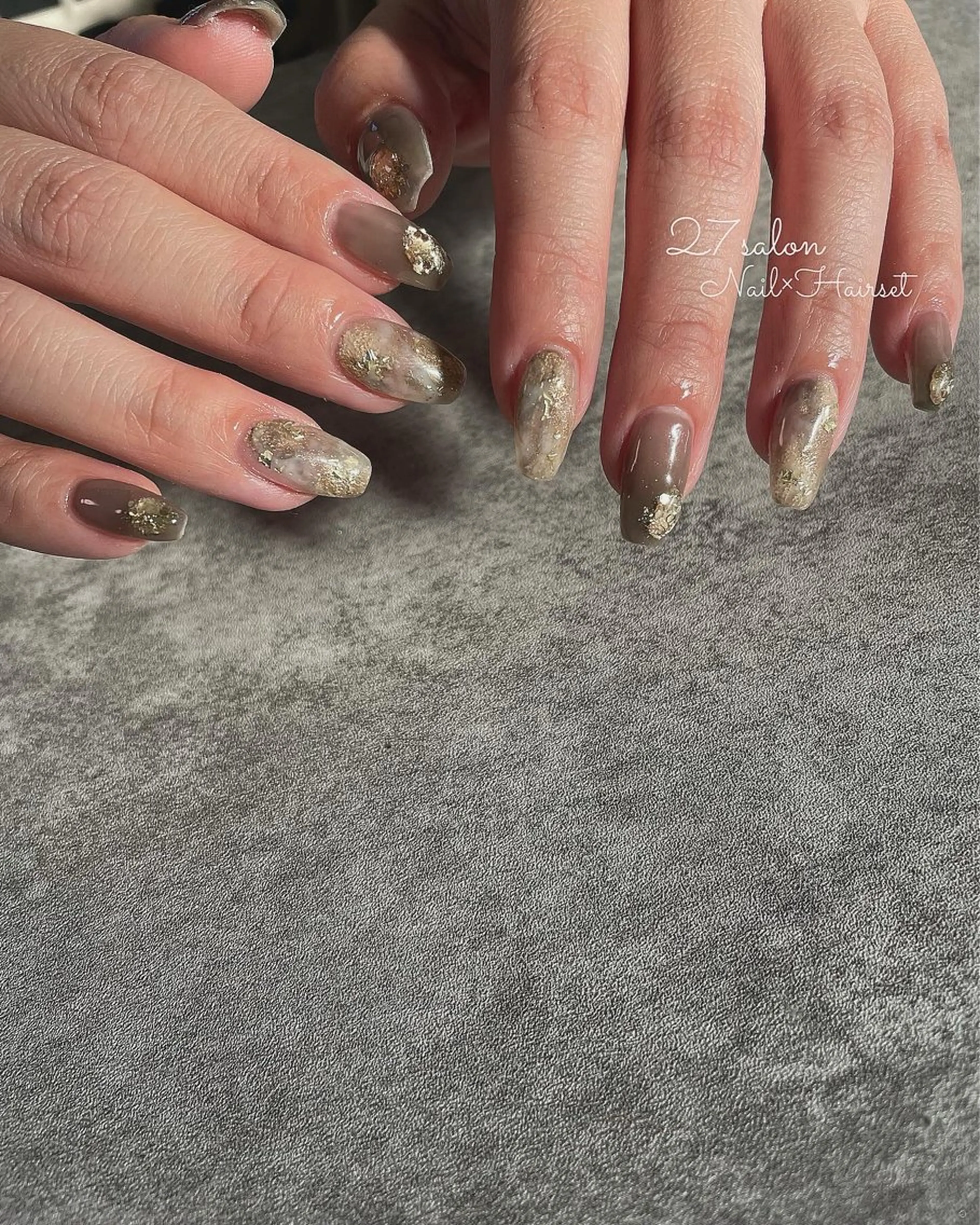 ネイル ニュアンスネイル 27salon yuinaのネイルデザイン