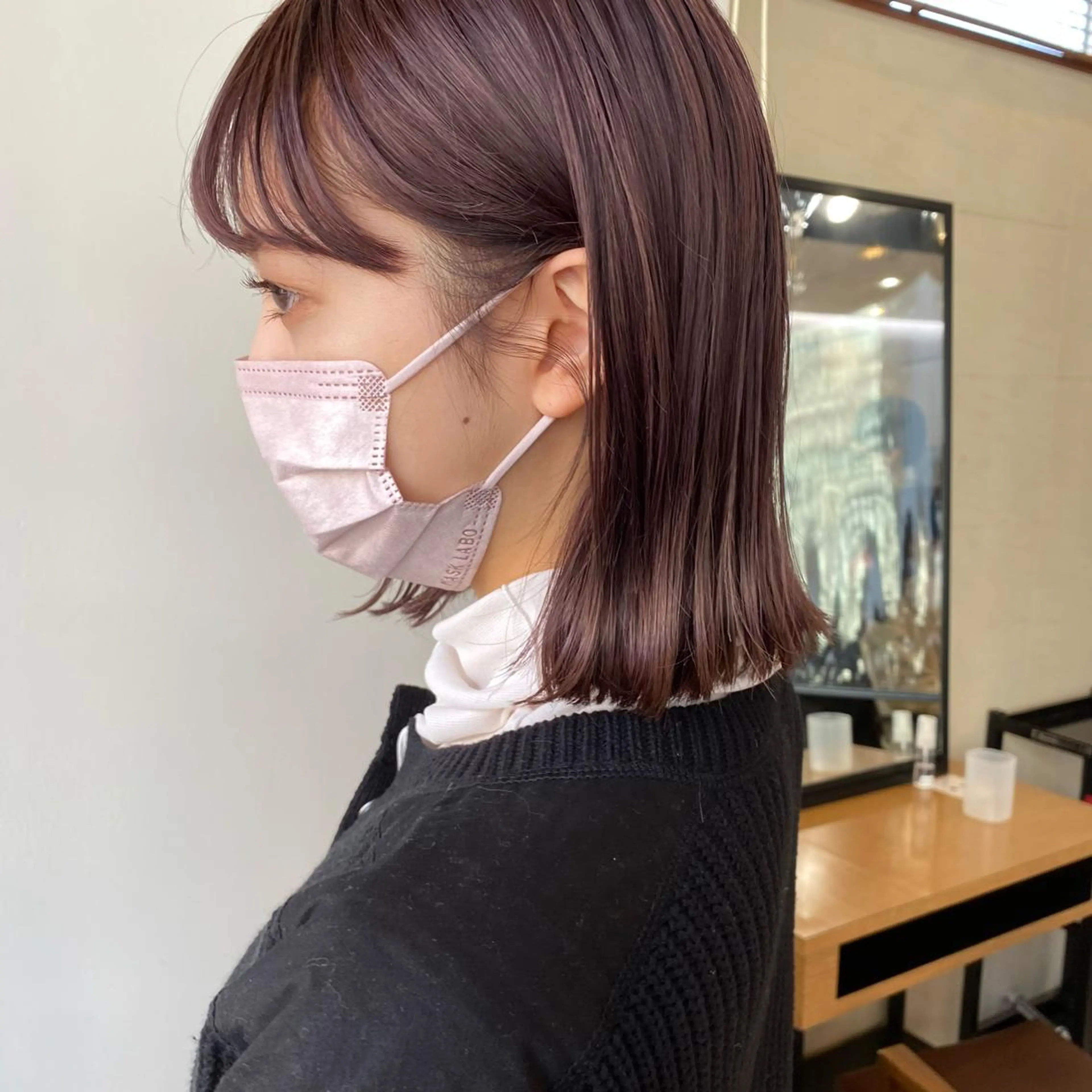 ミディアム shiori/暖色/ レイヤー/似合わせのヘアスタイル