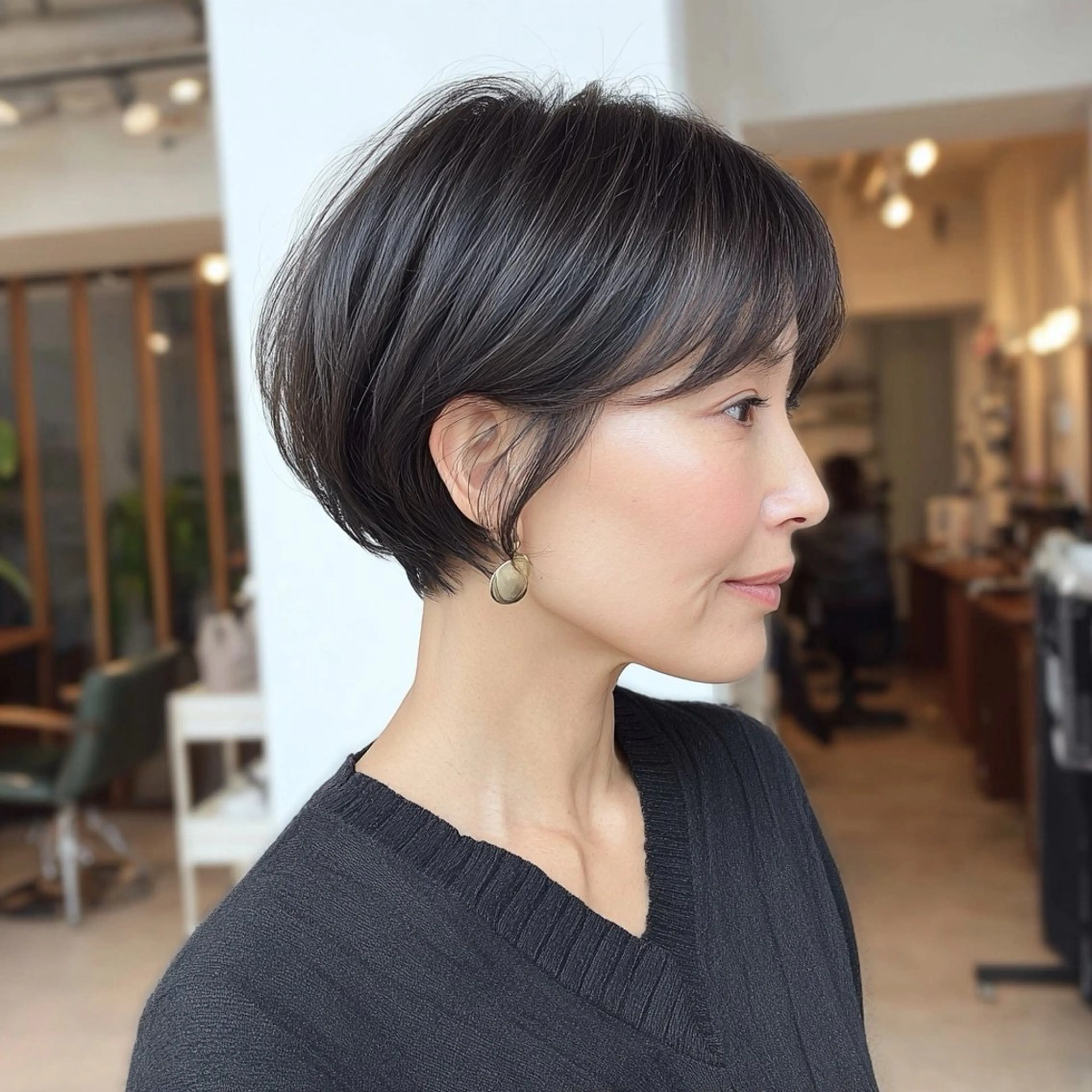 ショート カット ショート/脱白髪染め /鎌倉/コウスケのヘアスタイル