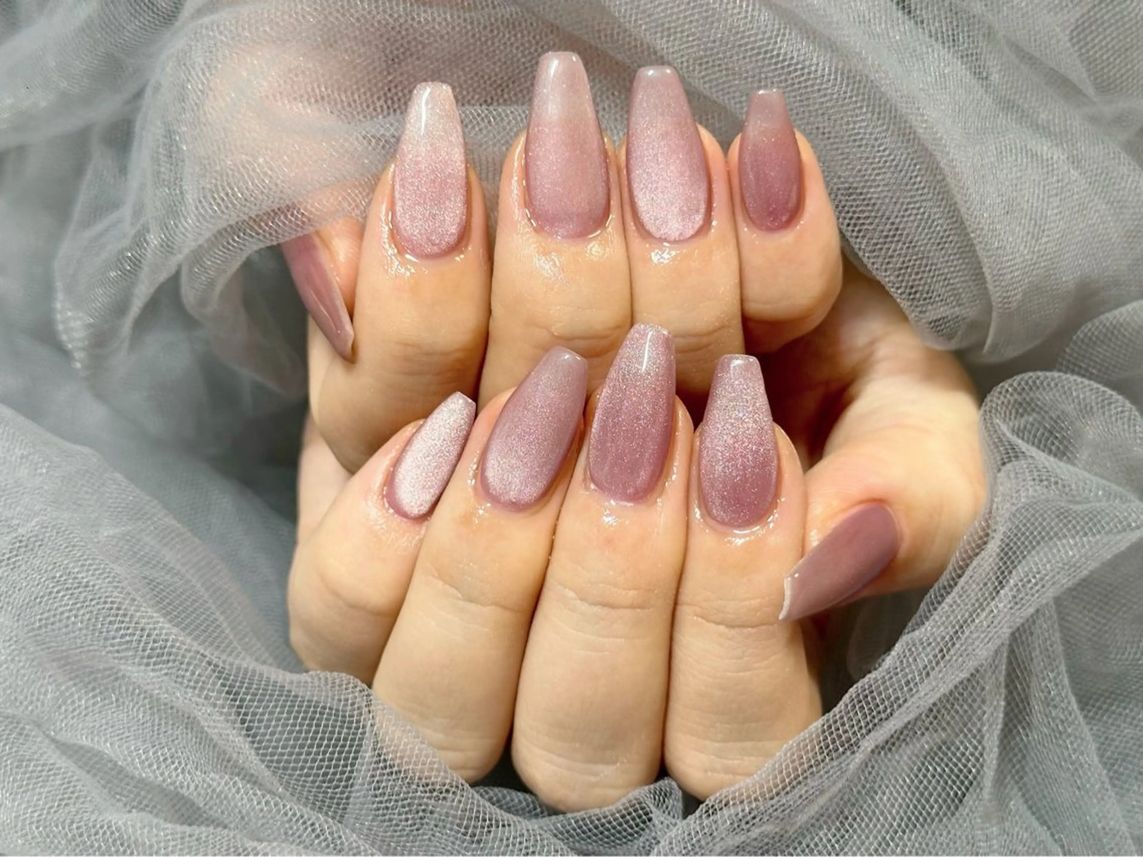 ネイル マグネットネイル ハンドネイル Nail Salon KURELLYのネイルデザイン