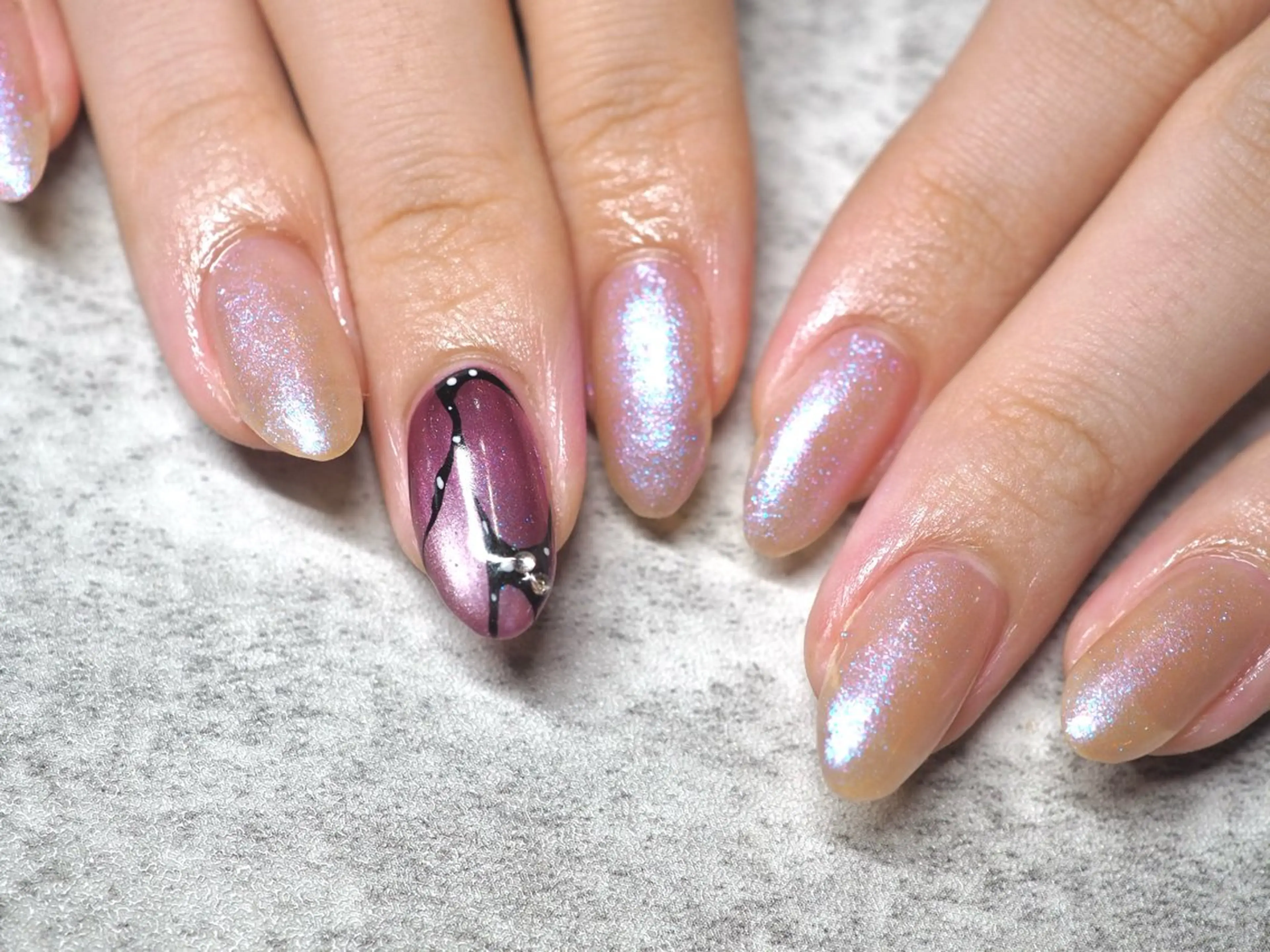 ネイル ハンドネイル glaNje aoiのネイルデザイン