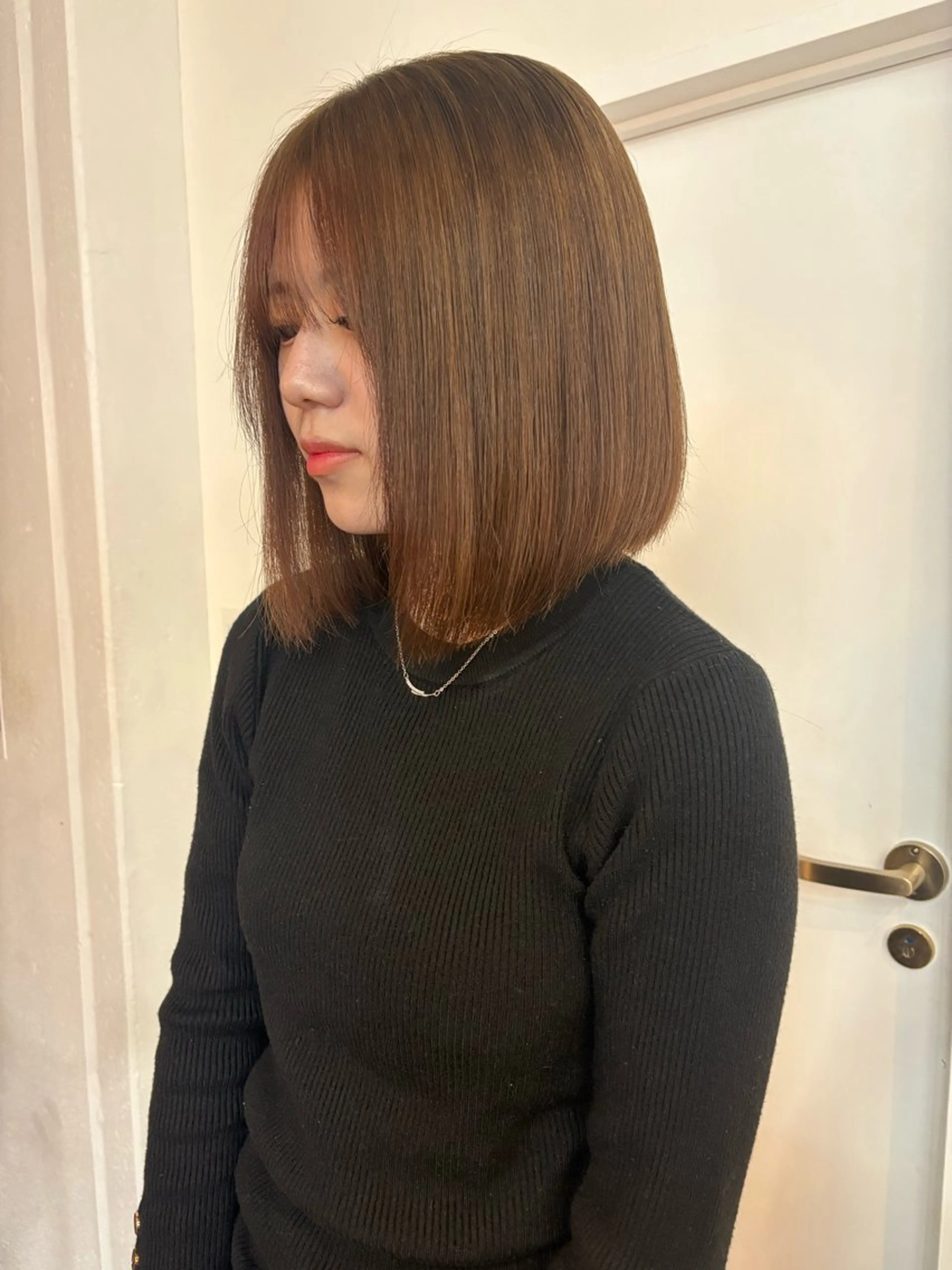 ショート カラー ヘアカラー ichika/福岡 /透明感カラー🤎のヘアスタイル