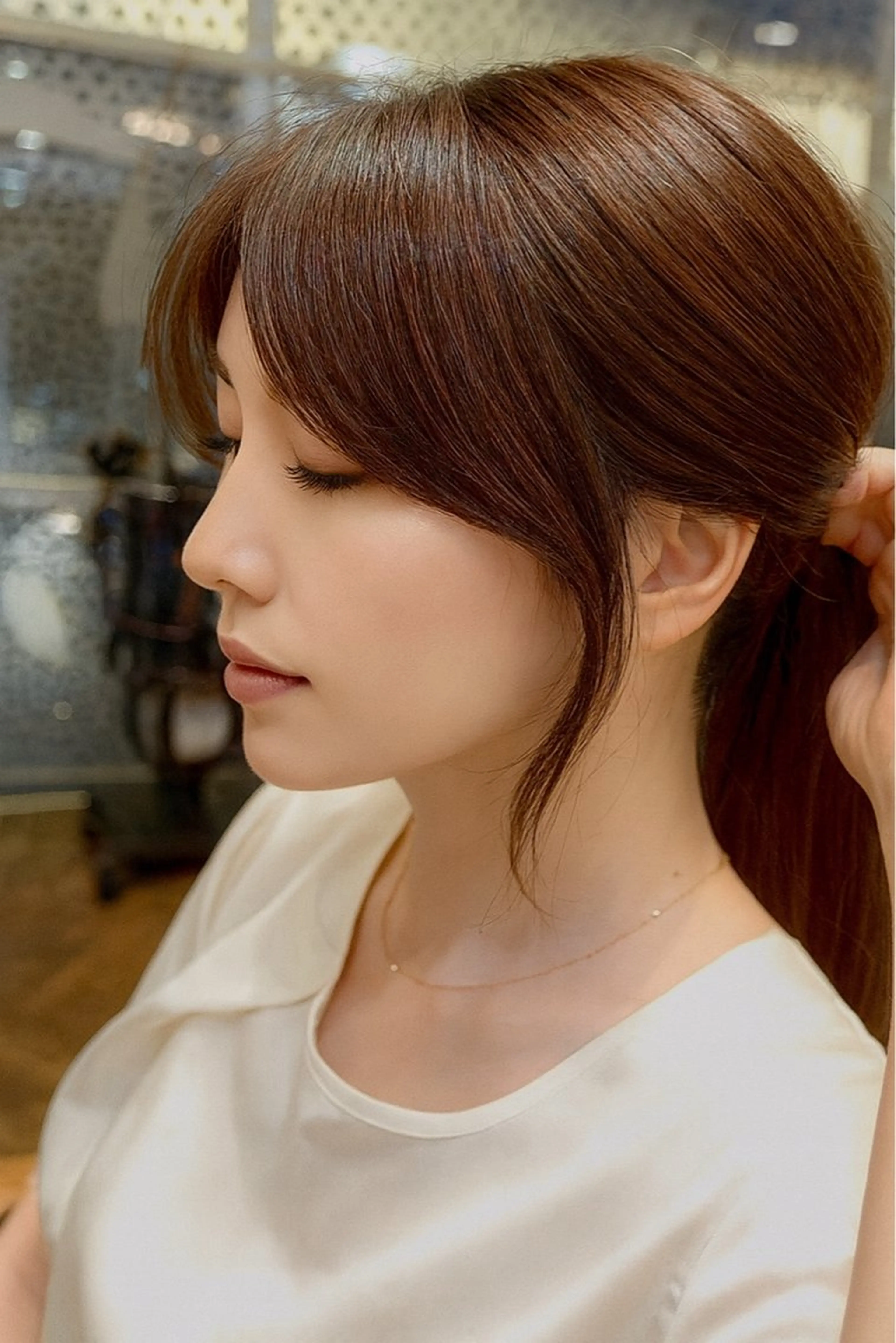 頭から整える美容師 松田のヘアスタイル