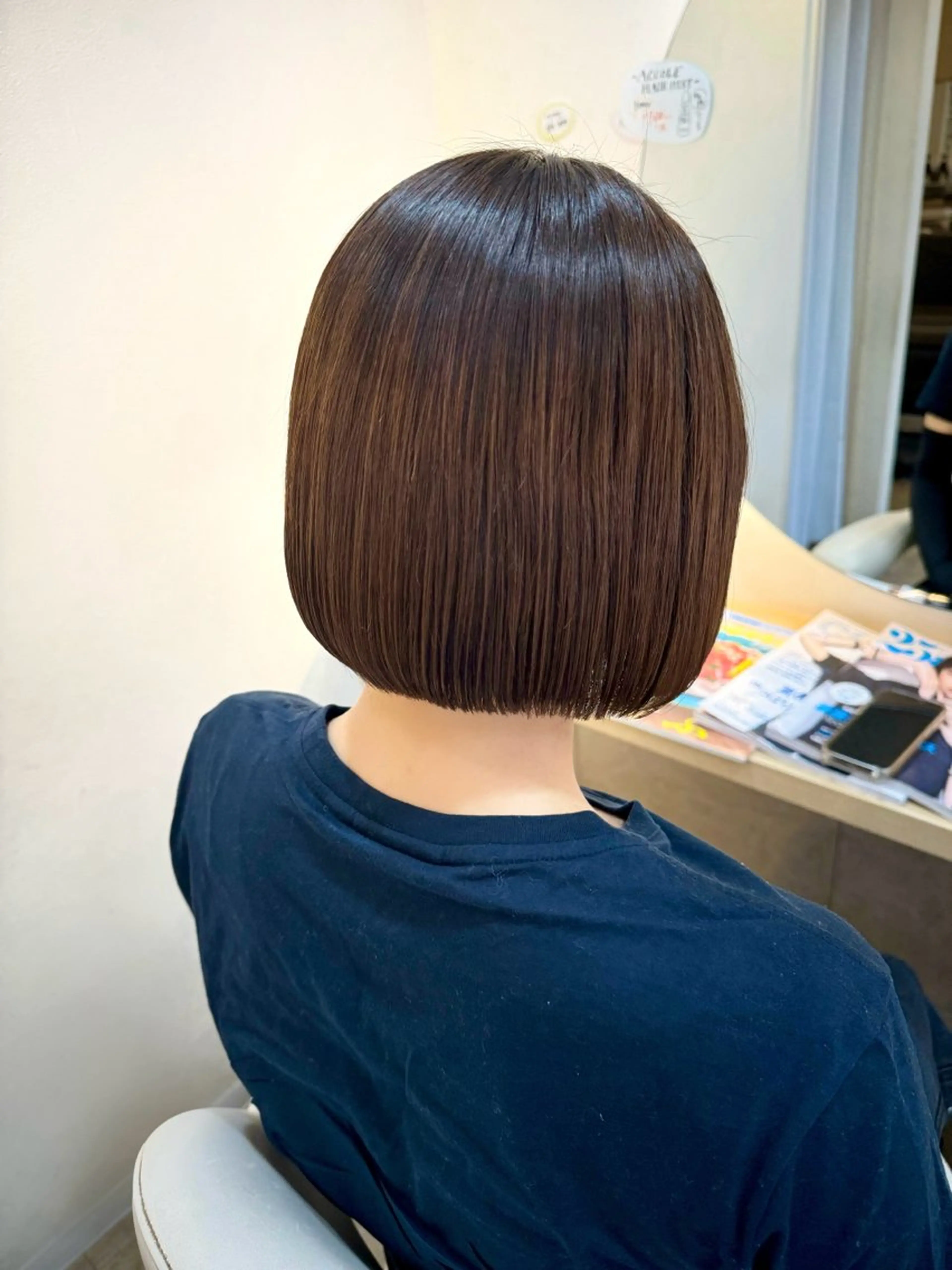ショート ボブ 中川 真帆のヘアスタイル