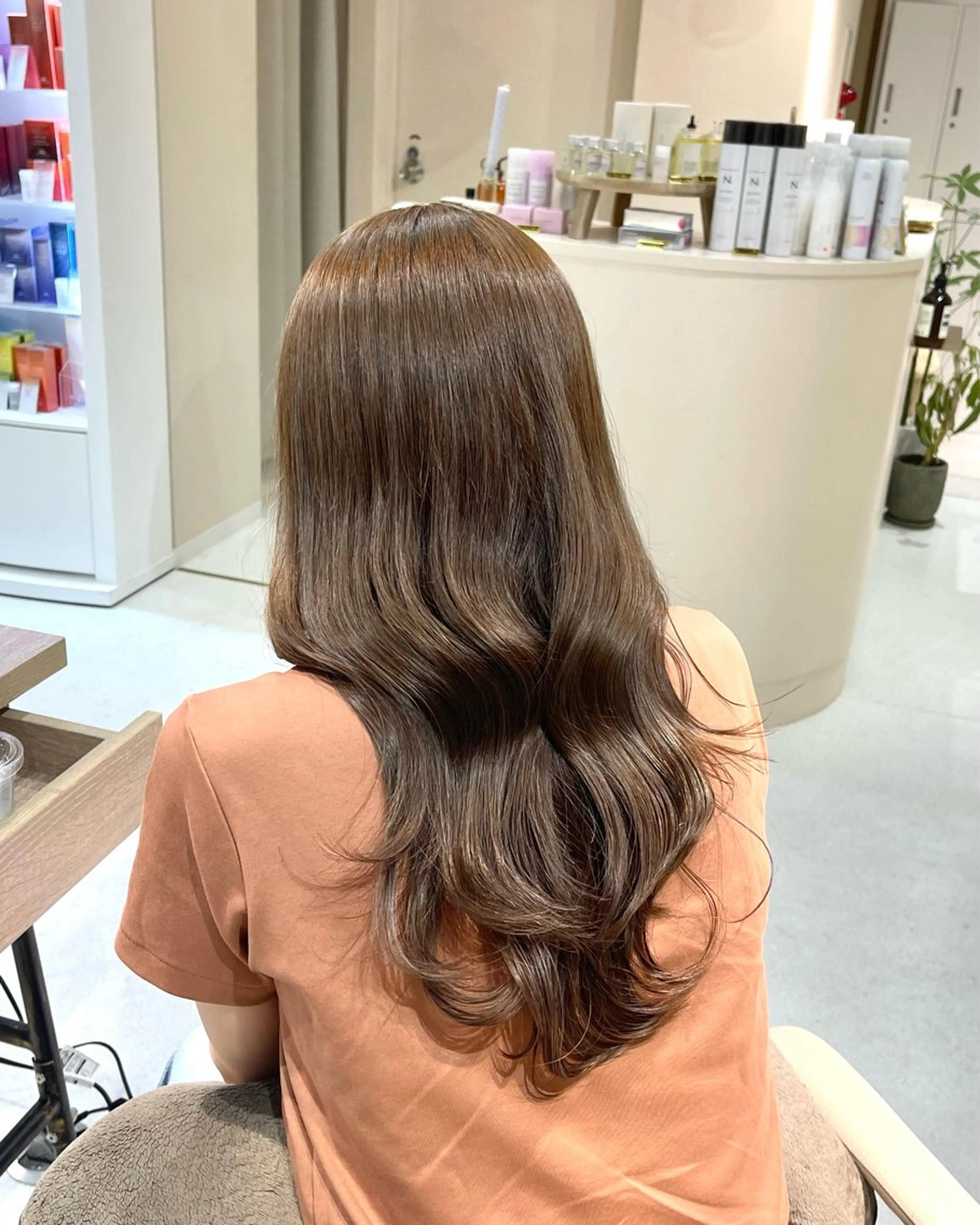 セミロング カット ヘアカラー トリートメント MIL 心斎橋【髪質改善/ブリーチ/ハイトーン/透明感】所属・心斎橋美容師 🎀mitsukiのヘアスタイル