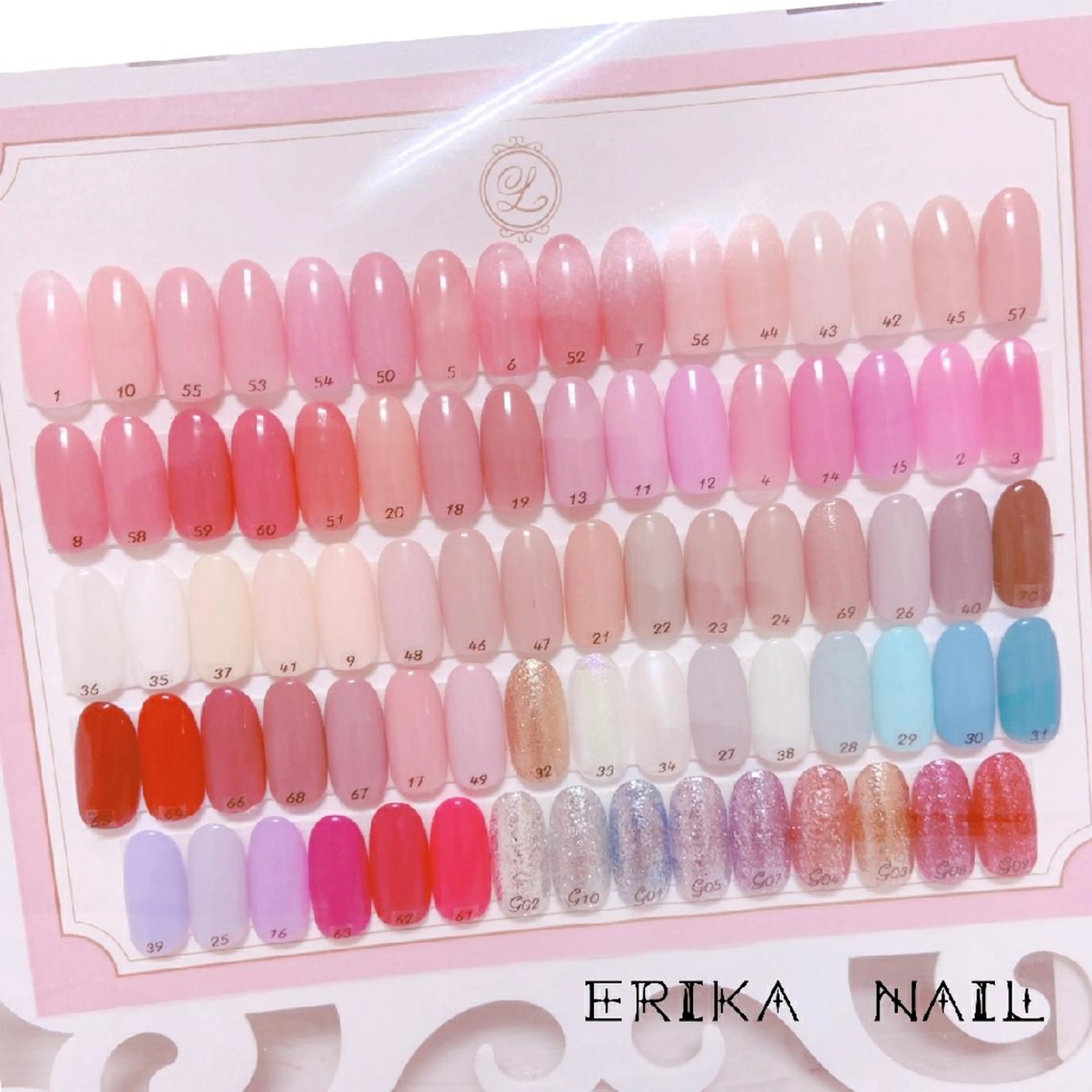 ネイル NAKAJIMA ERIKAのネイルデザイン