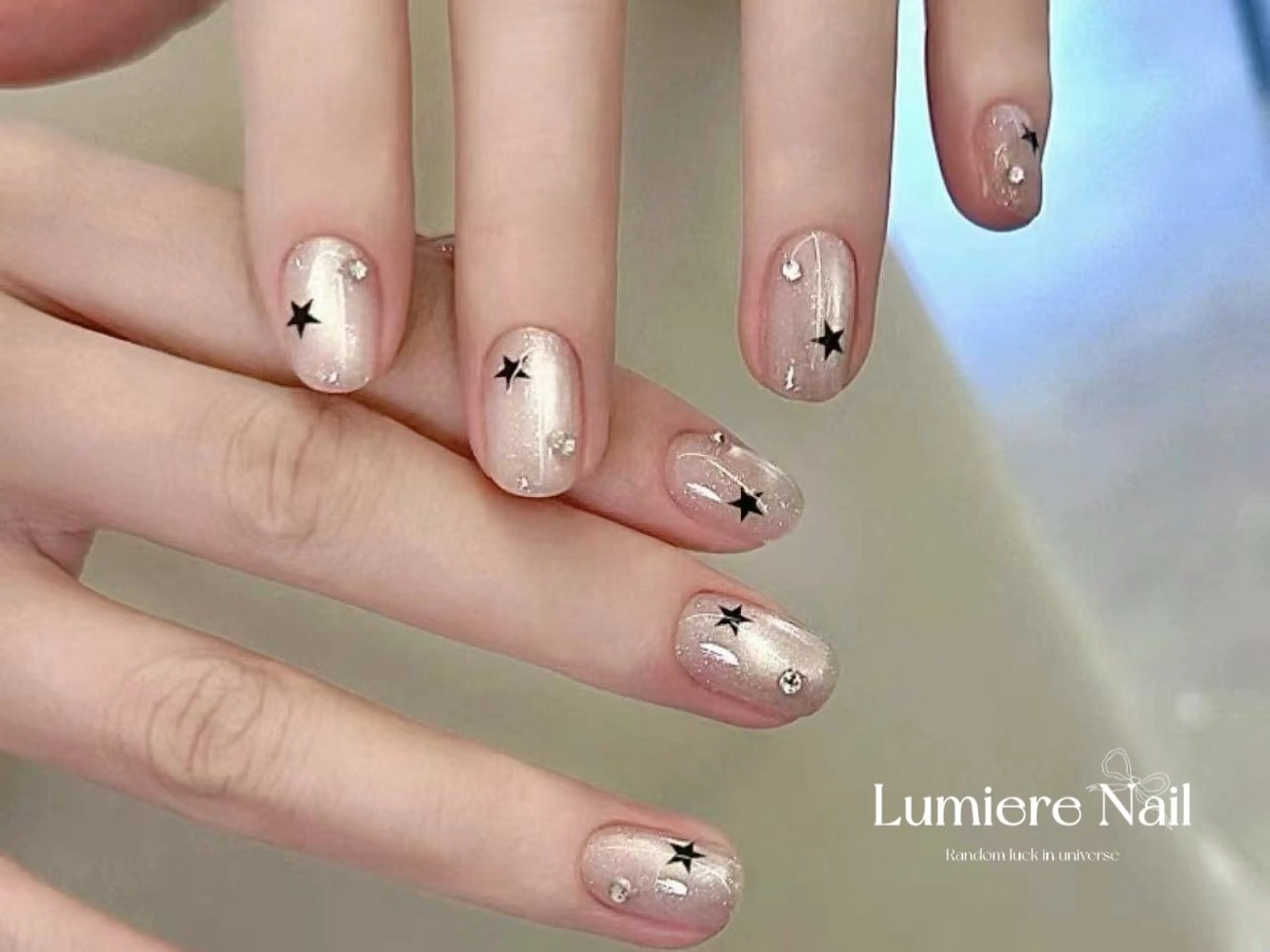 「Jrネイリスト」マグネットワンカラー🎀口コミ禁止（オフ1100円別途料金の写真