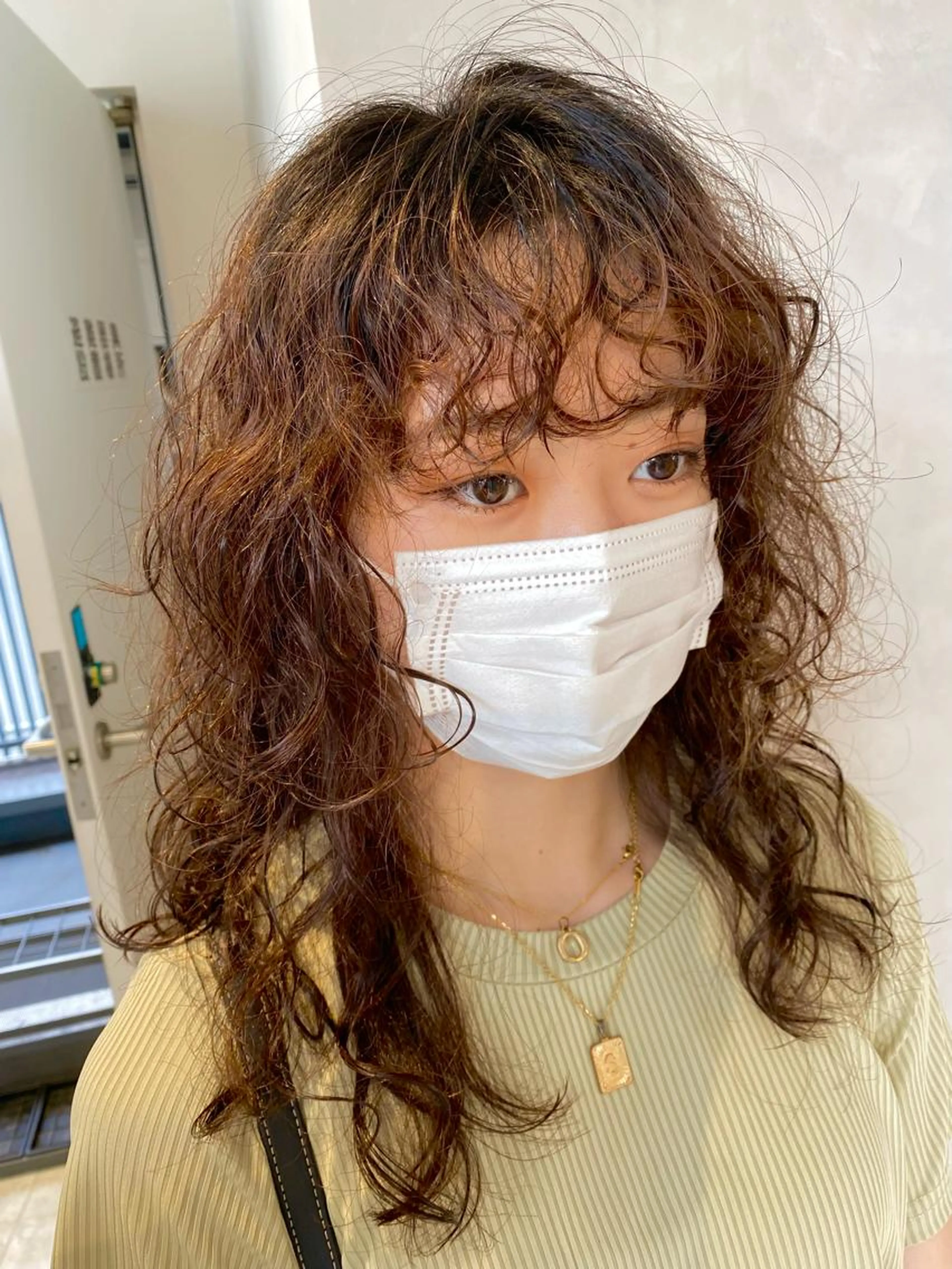 カット＋前髪パーマor前髪縮毛矯正の写真