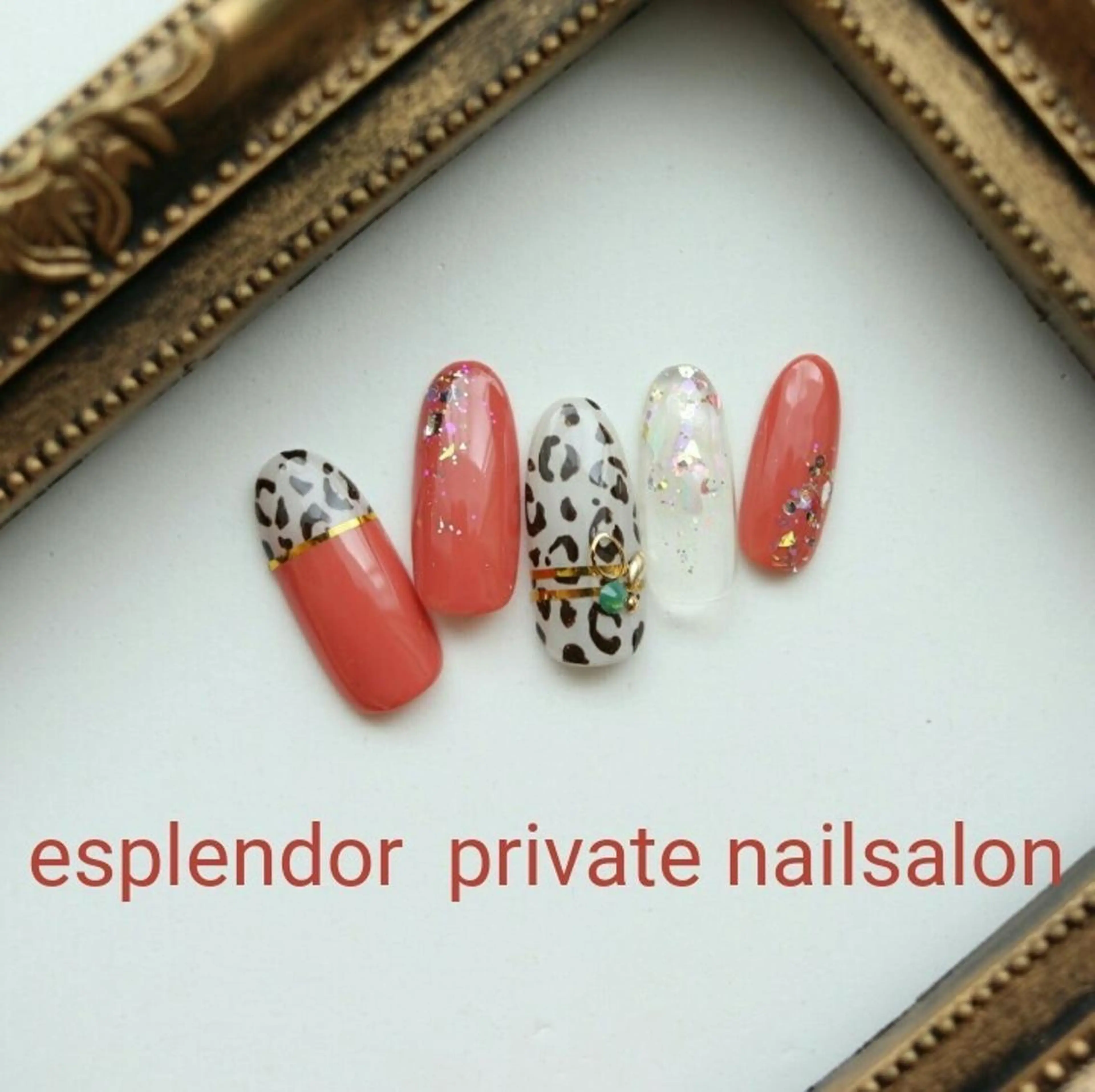 ネイル アニマル柄 esplendor  エスプレンドル所属・esplendor  小野寺のネイルデザイン
