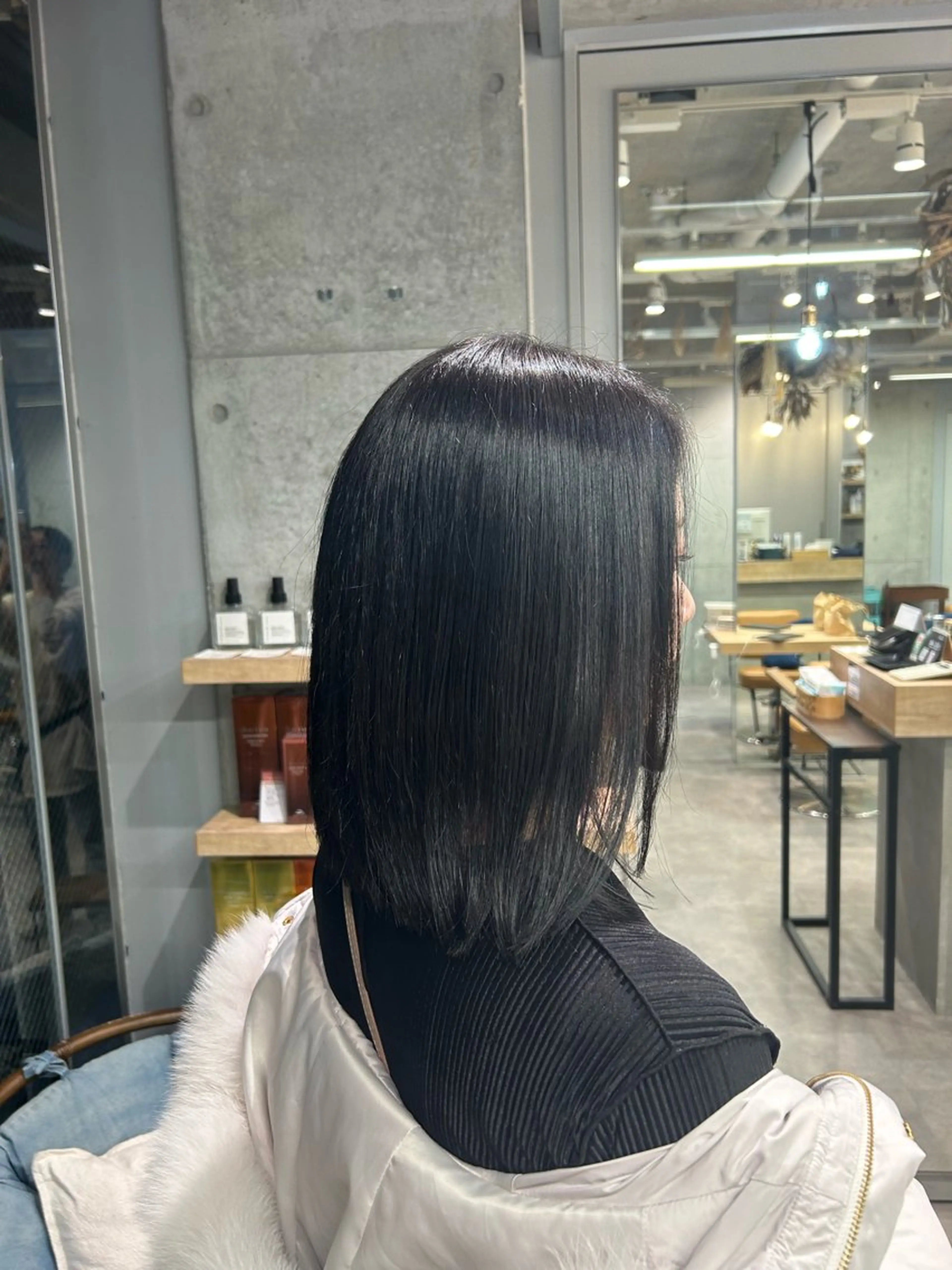 ミディアム カラー shiho︎🌟/ 髪質改善カラーのヘアスタイル