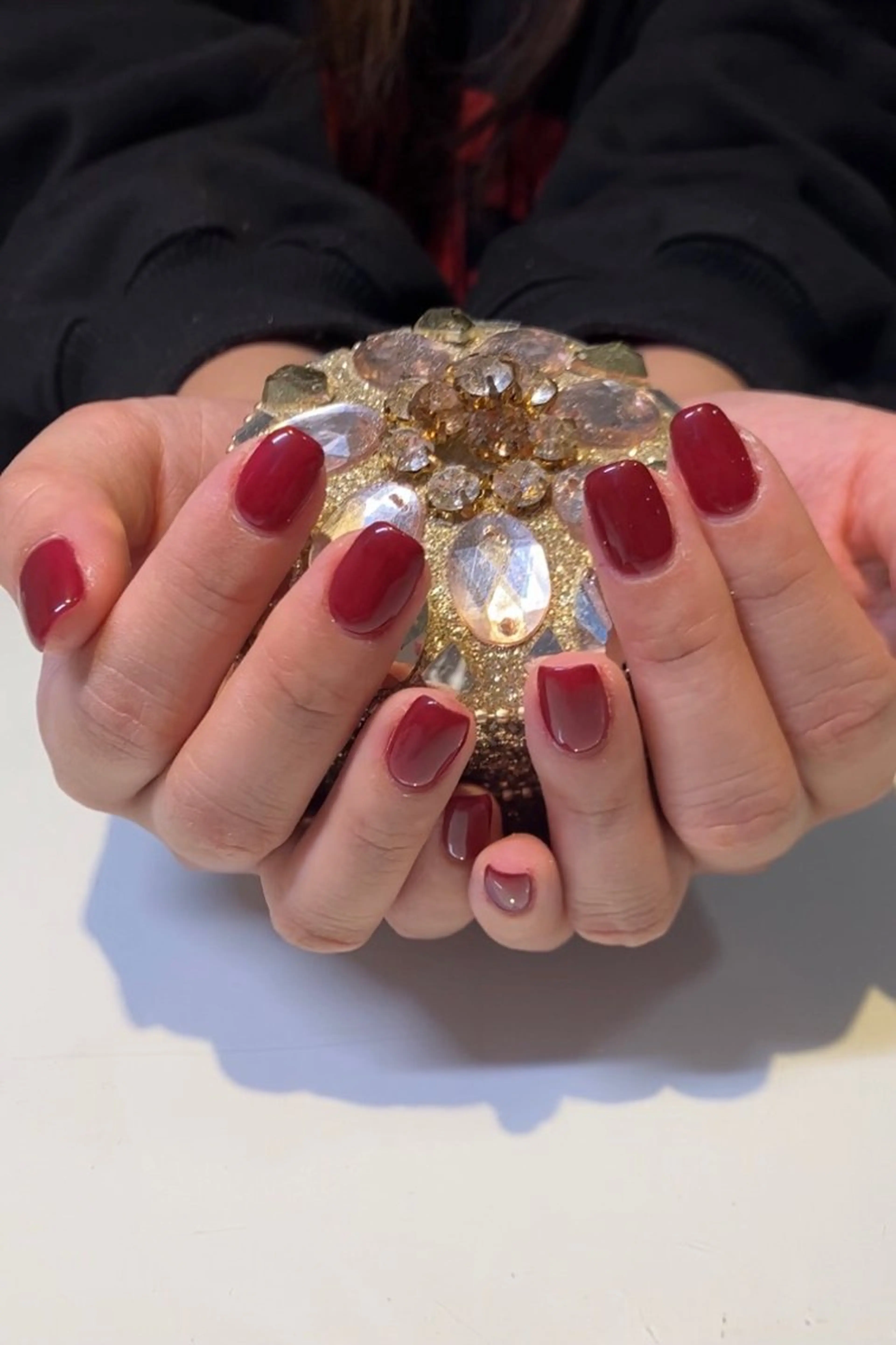 ネイル 赤色 ハンドネイル LICO 一宮ネイリストのネイルデザイン