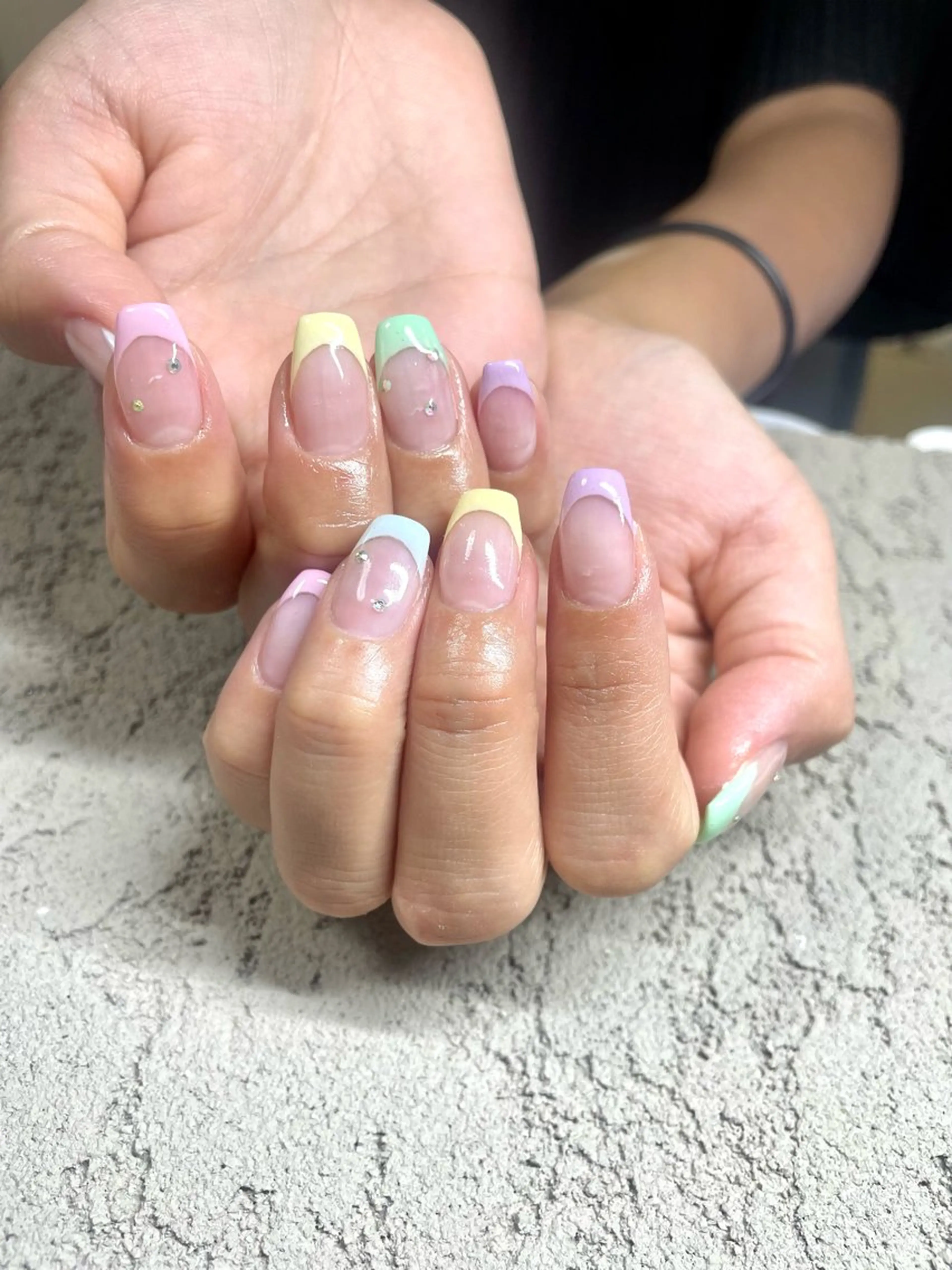 ネイル フレンチネイル salon te.のネイルデザイン