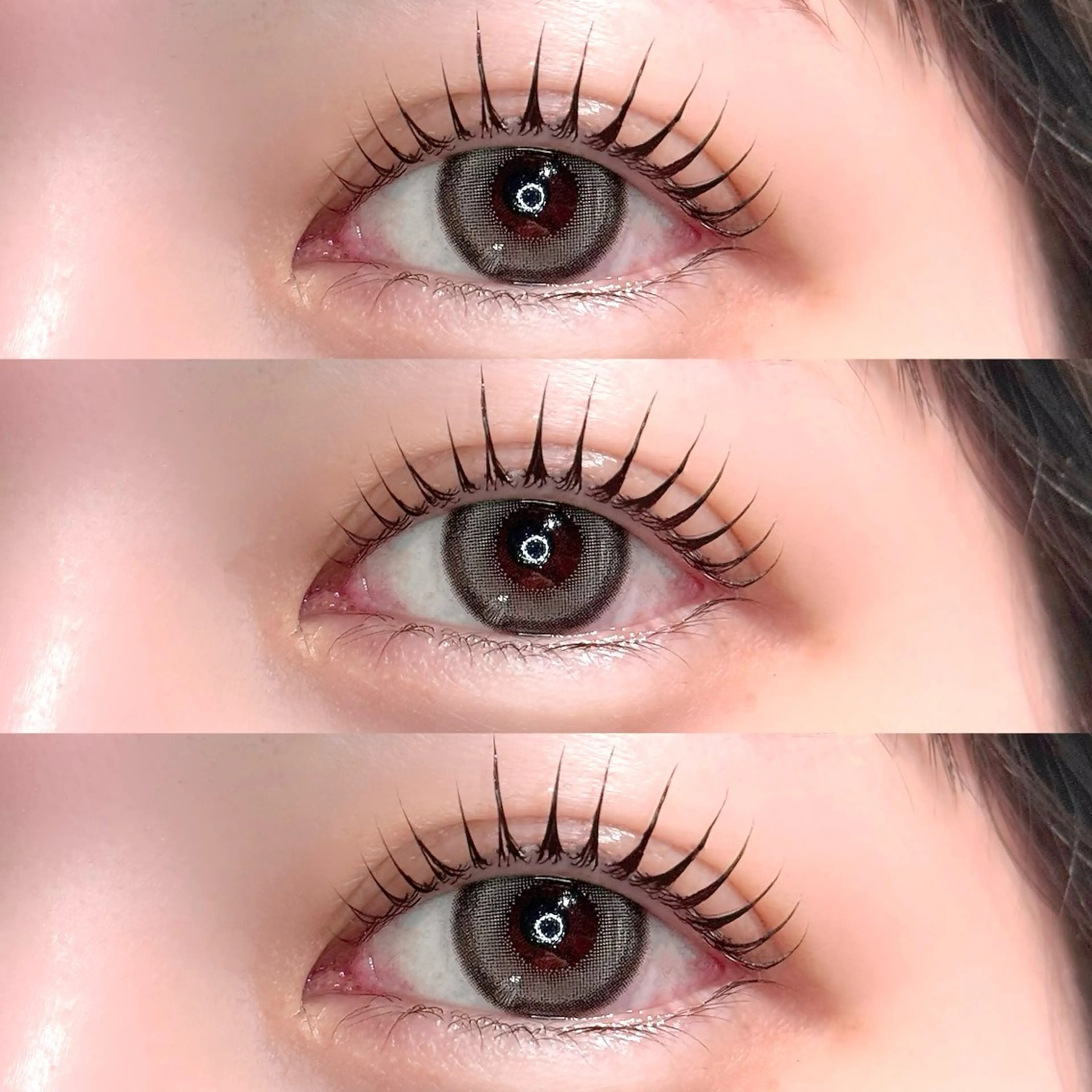 マツエク・マツパ マツパ NANAMI🖤 ‎のマツエク・マツパデザイン