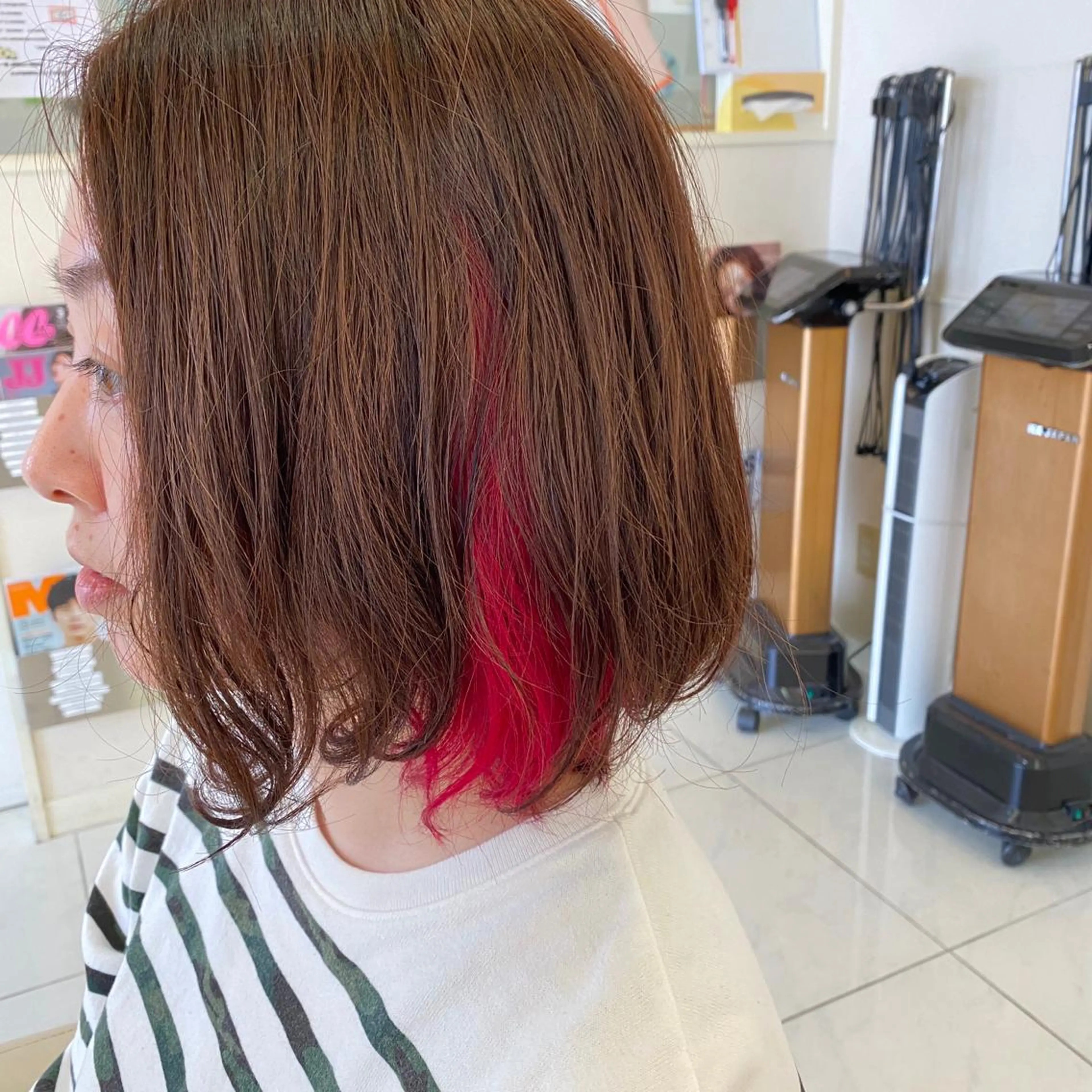 カラー 牧野 佳樹のヘアスタイル