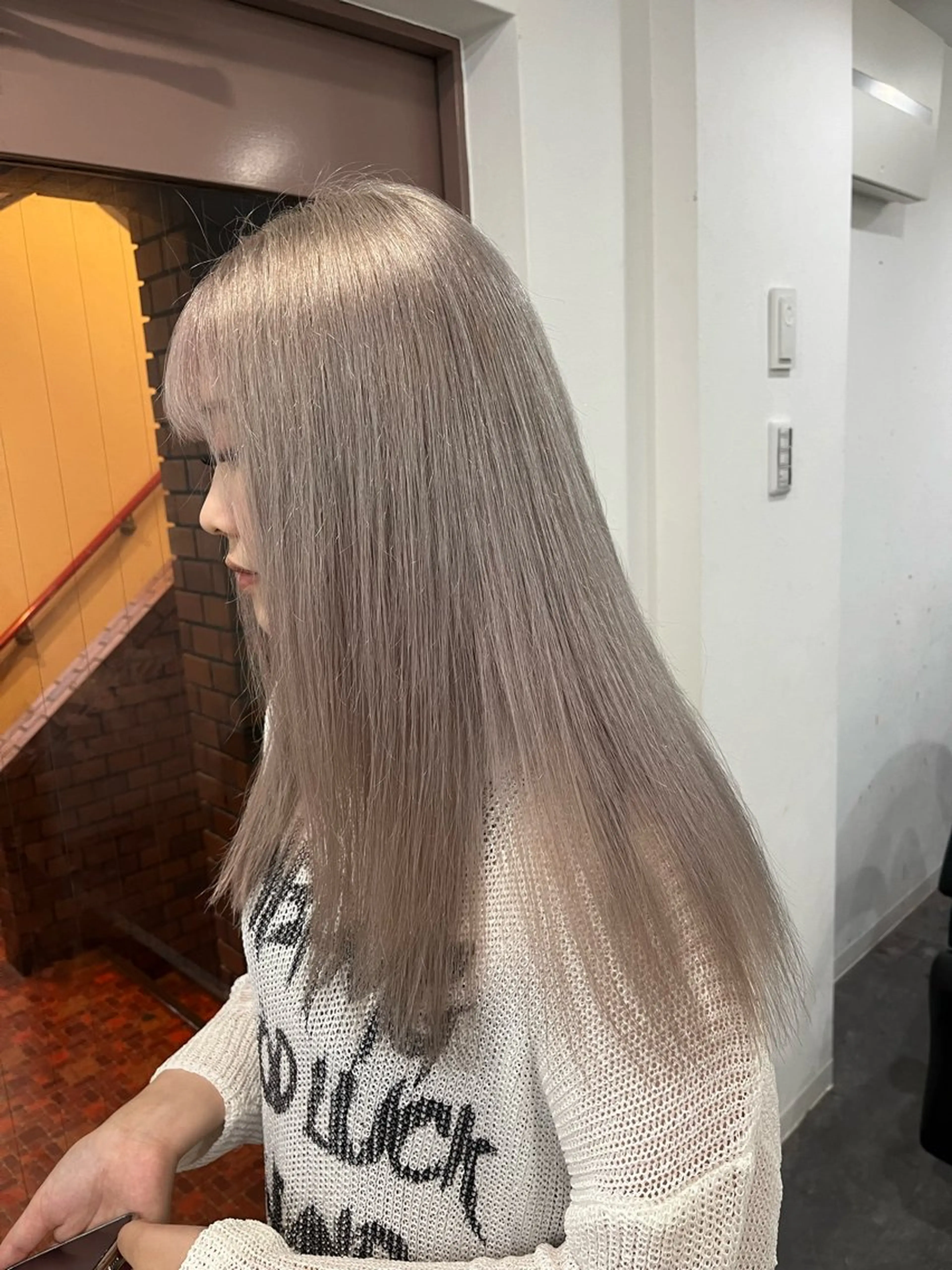 ロング カラー ♡なんば🫧透明感 🫧naako♡のヘアスタイル