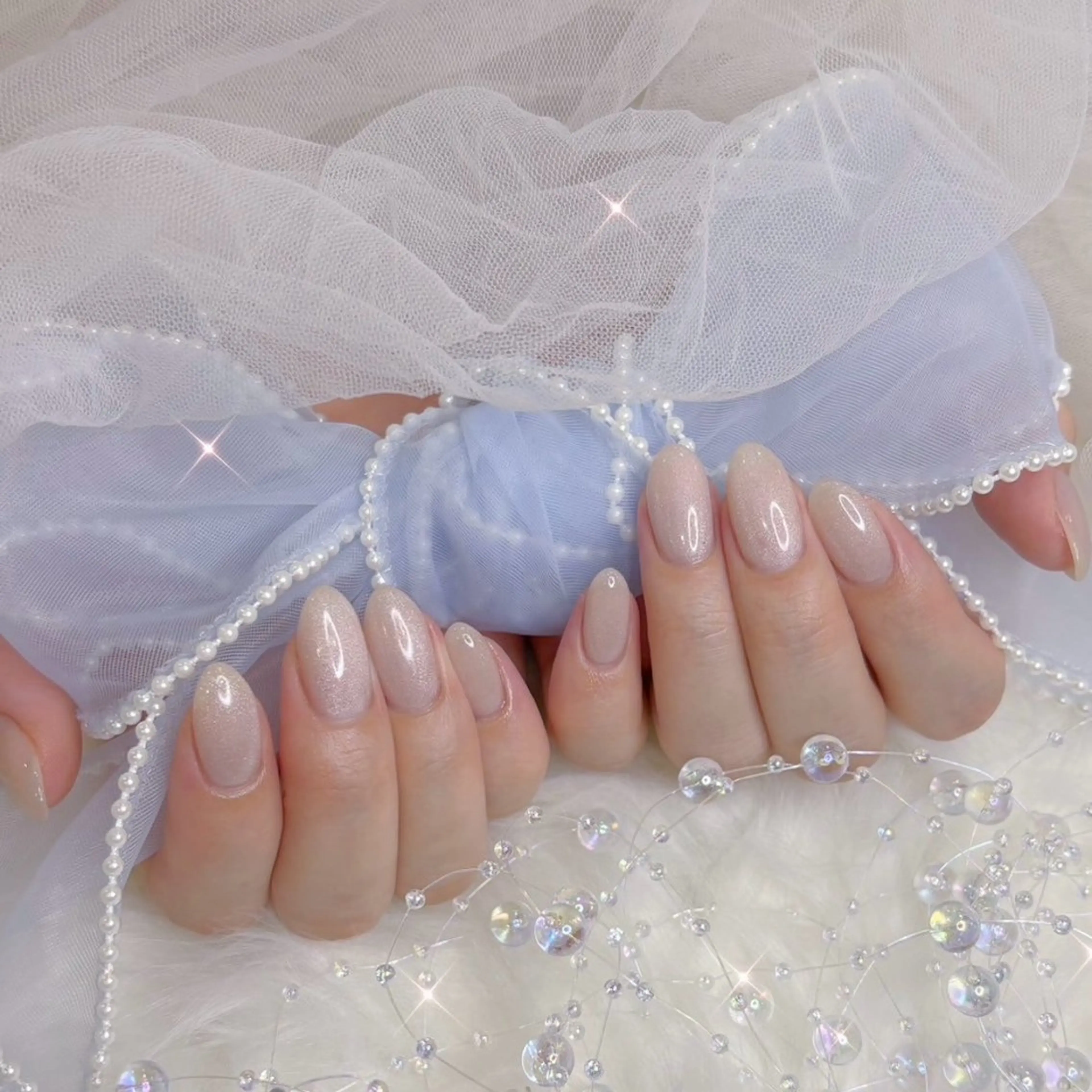 【ハンド🤍ྀི】ワンカラーorラメグラ/ オフ無料✨️の写真