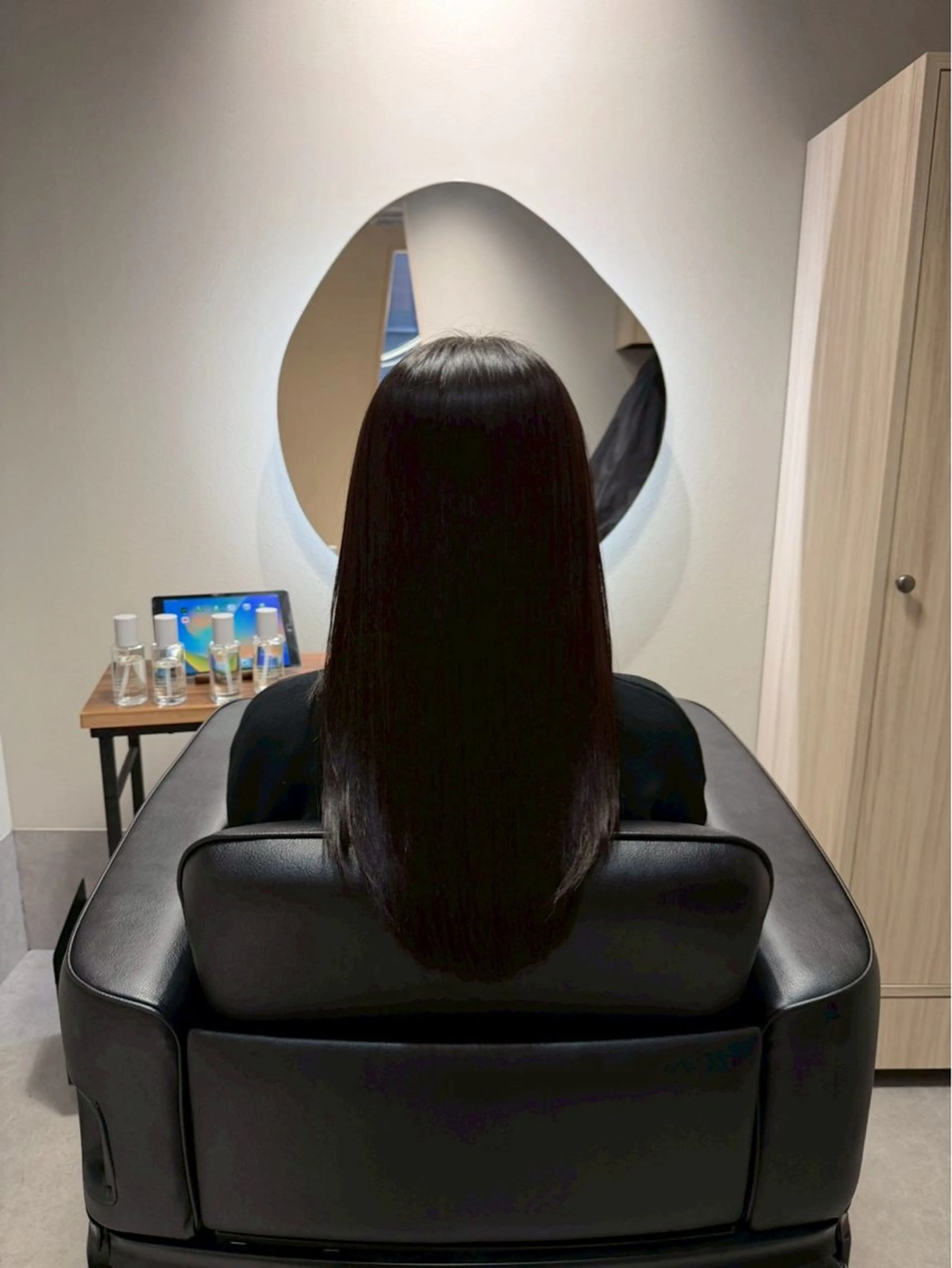 ロング カラー ヘアカラー トリートメント かんた /百道浜・髪質改善のヘアスタイル