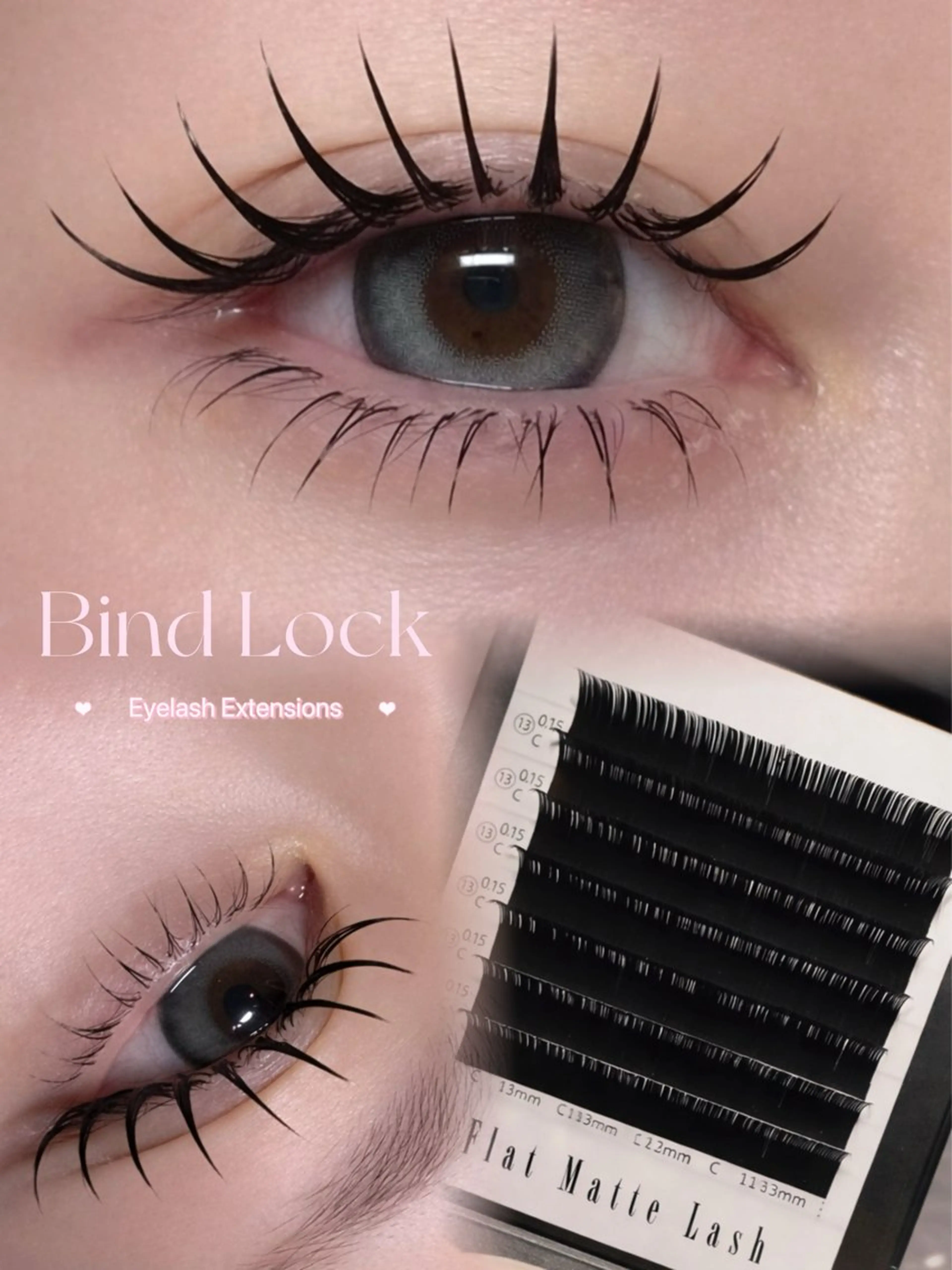 下まつげエクステ🌼 📍30分間で両目40本つけさせて頂きます🫡の写真