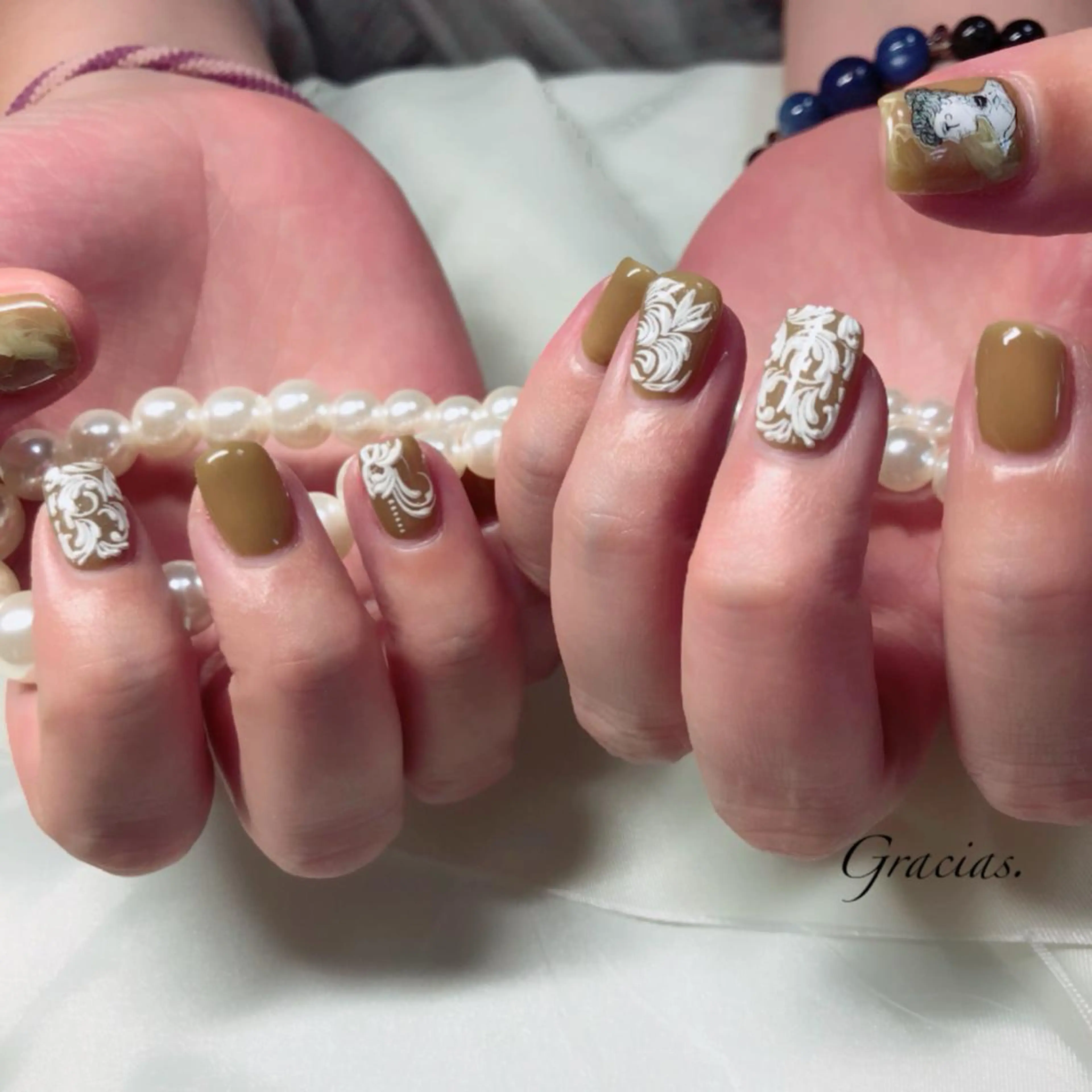 ネイル ハンドネイル Gracias. rieのネイルデザイン