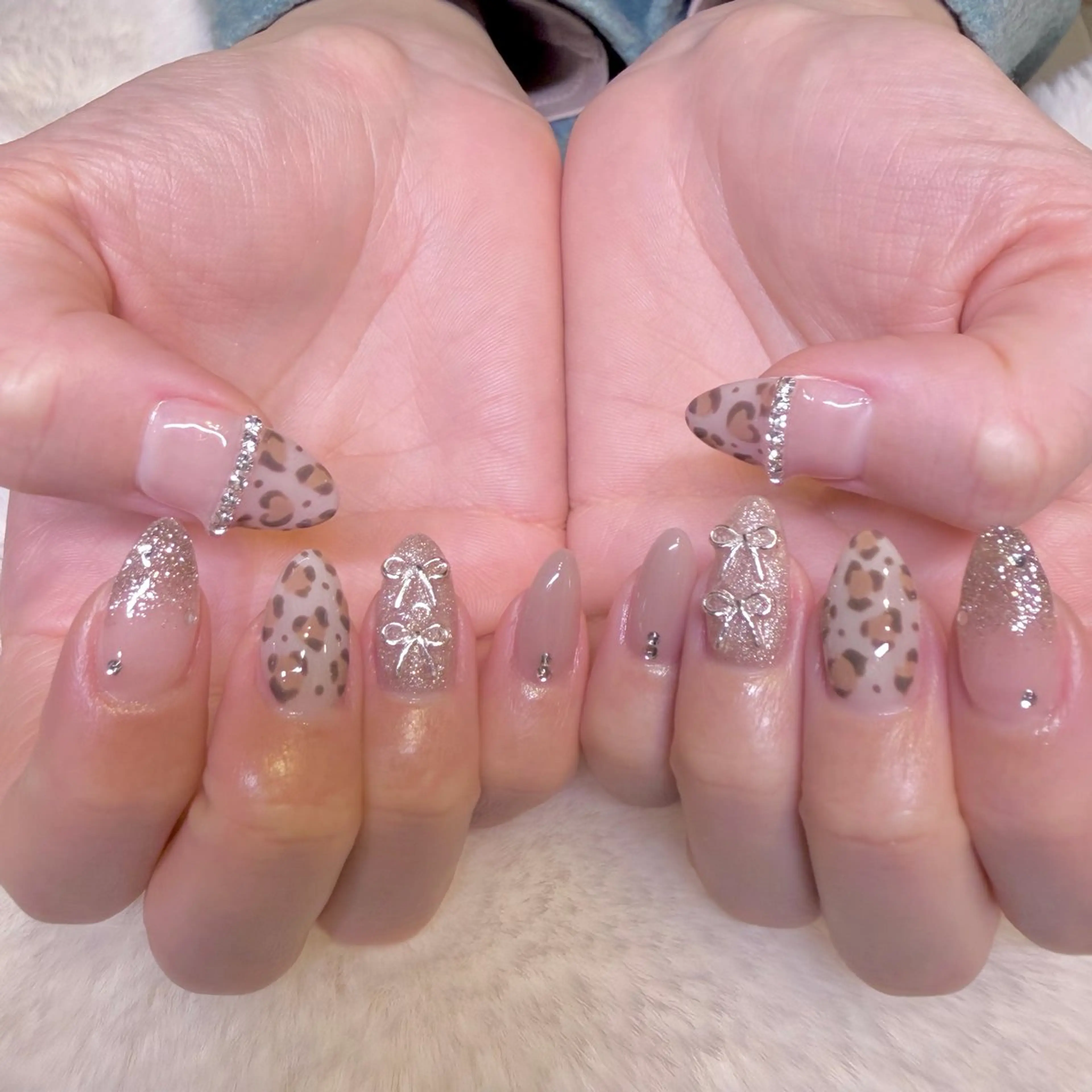 ネイル ガーリー ハンドネイル nail salon e'mu💐のネイルデザイン