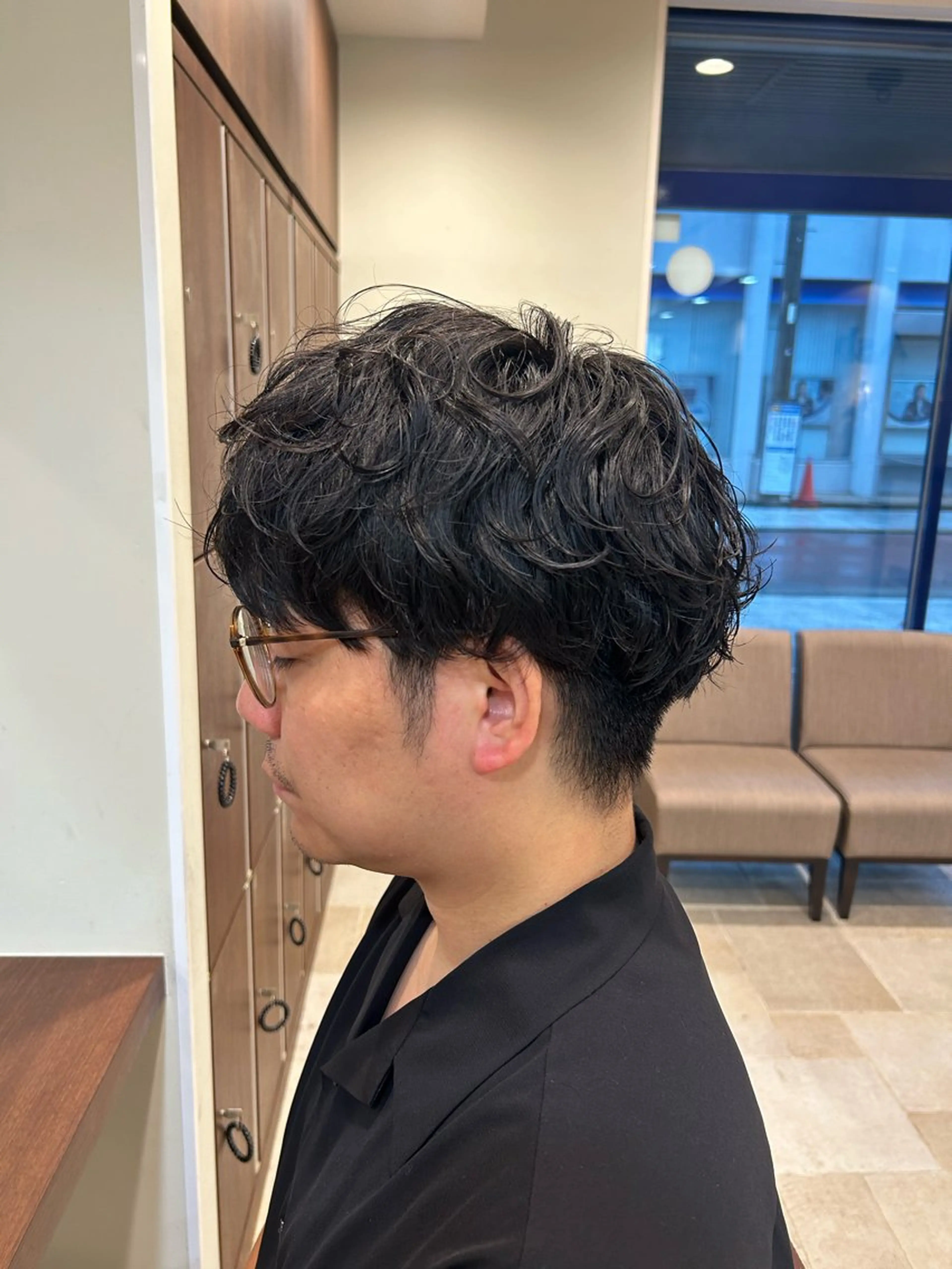 ショート メンズ カット パーマ 脇野 真琴のヘアスタイル