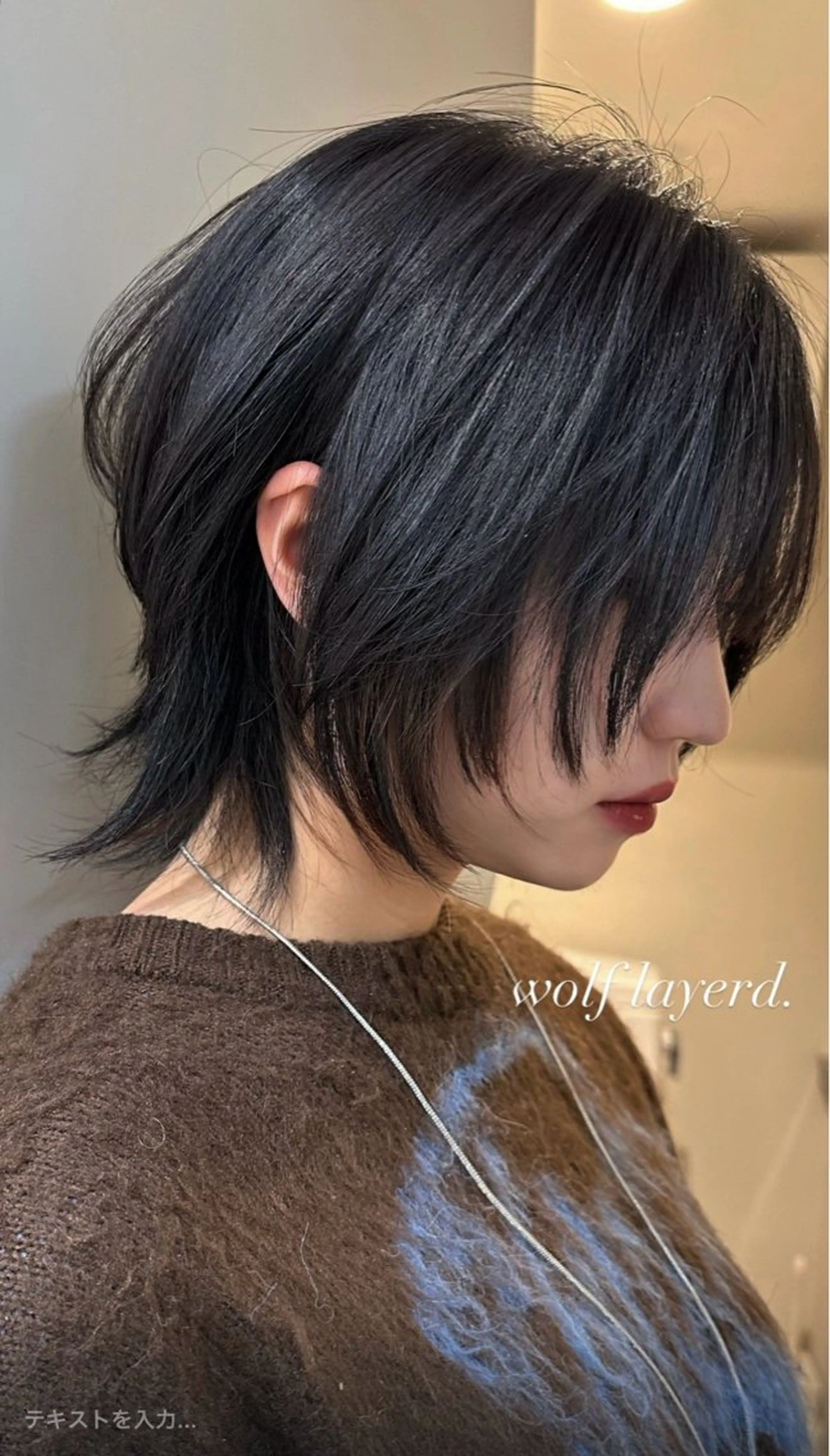 ミディアム カット ヘアカラー トリートメント レイヤー/韓国/透明 感/Shionのヘアスタイル