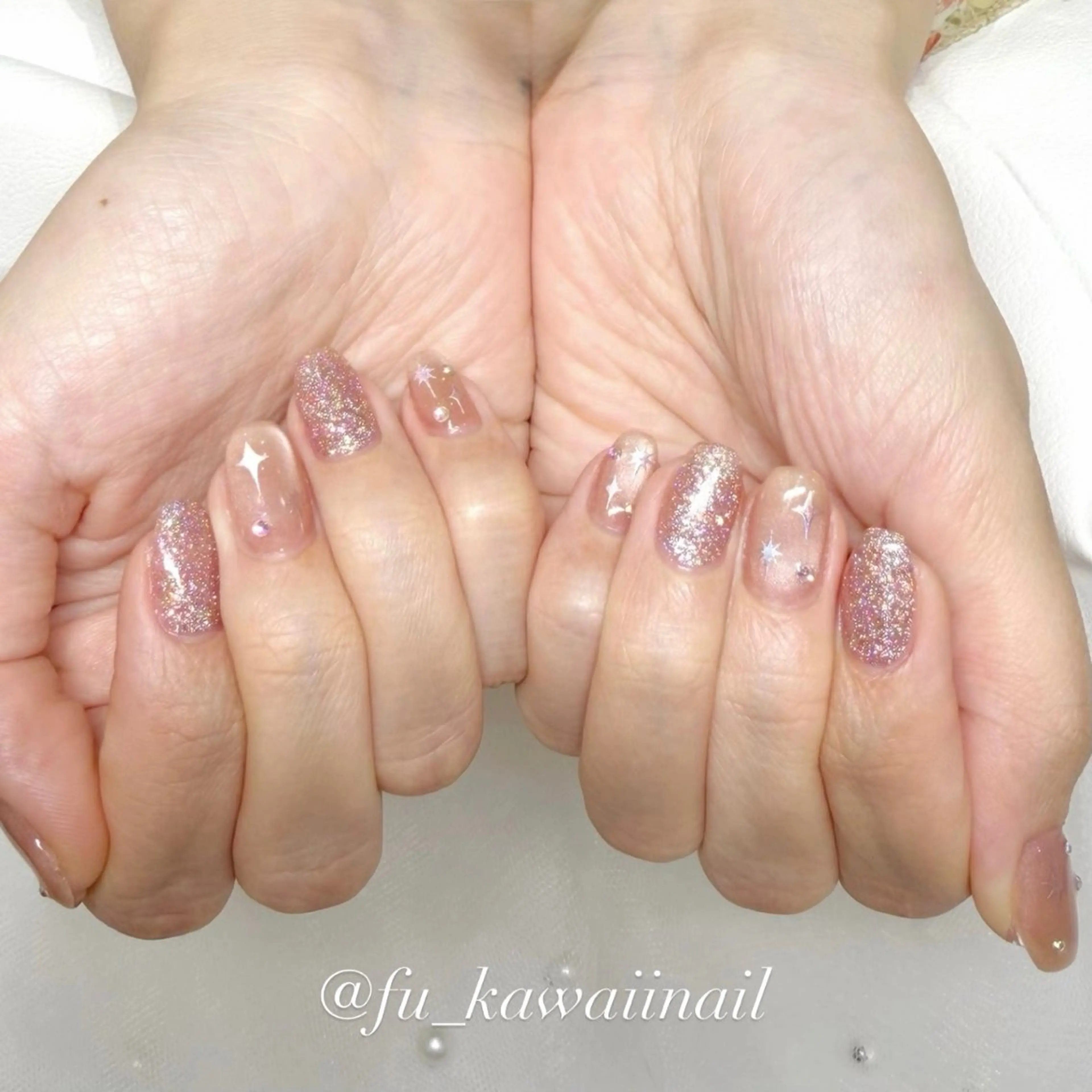 ネイル ハンドネイル 🪞ヤギフウカ🪞 渋谷ネイルのネイルデザイン