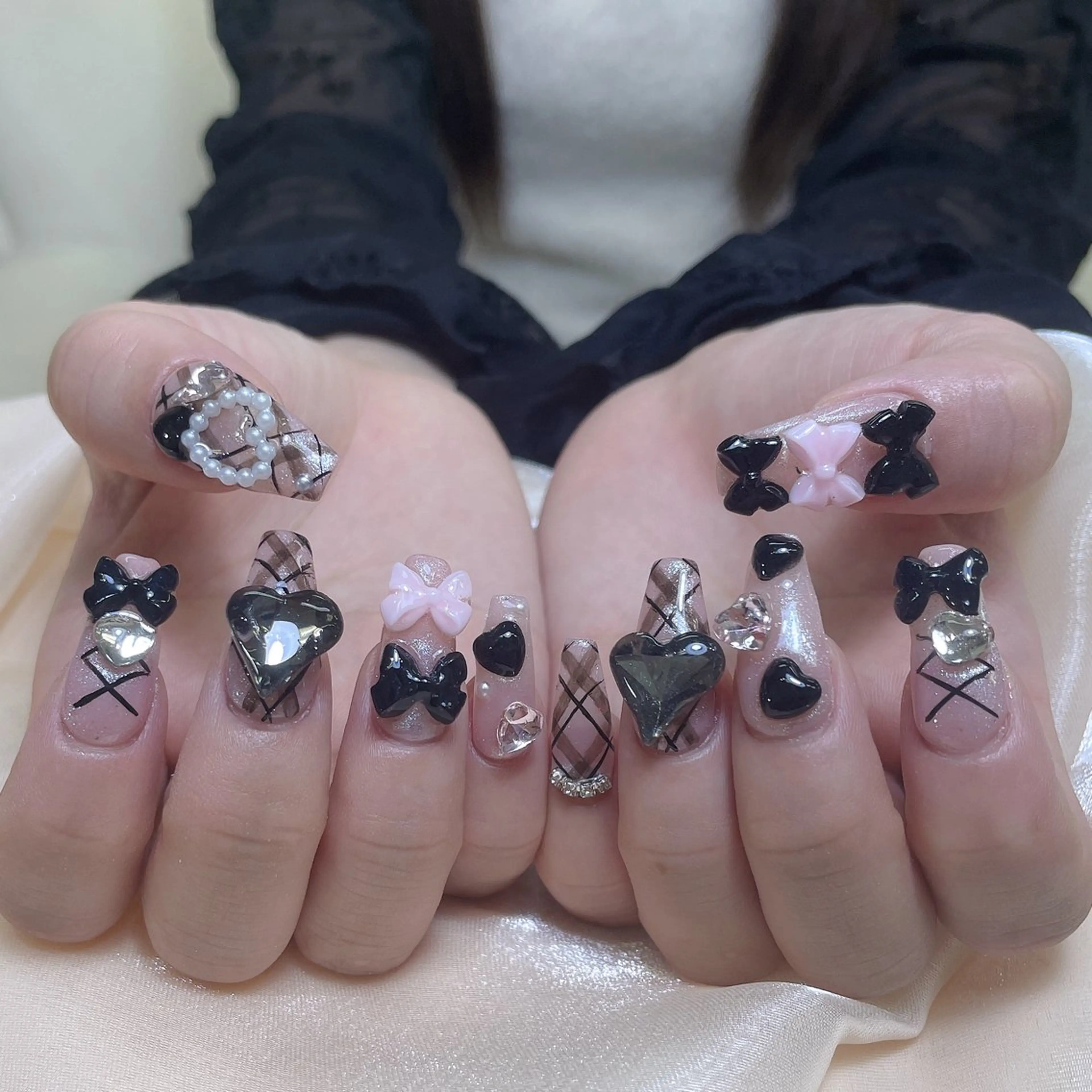 ネイル ハンドネイル Melody  3D/スカルプ専門店のネイルデザイン