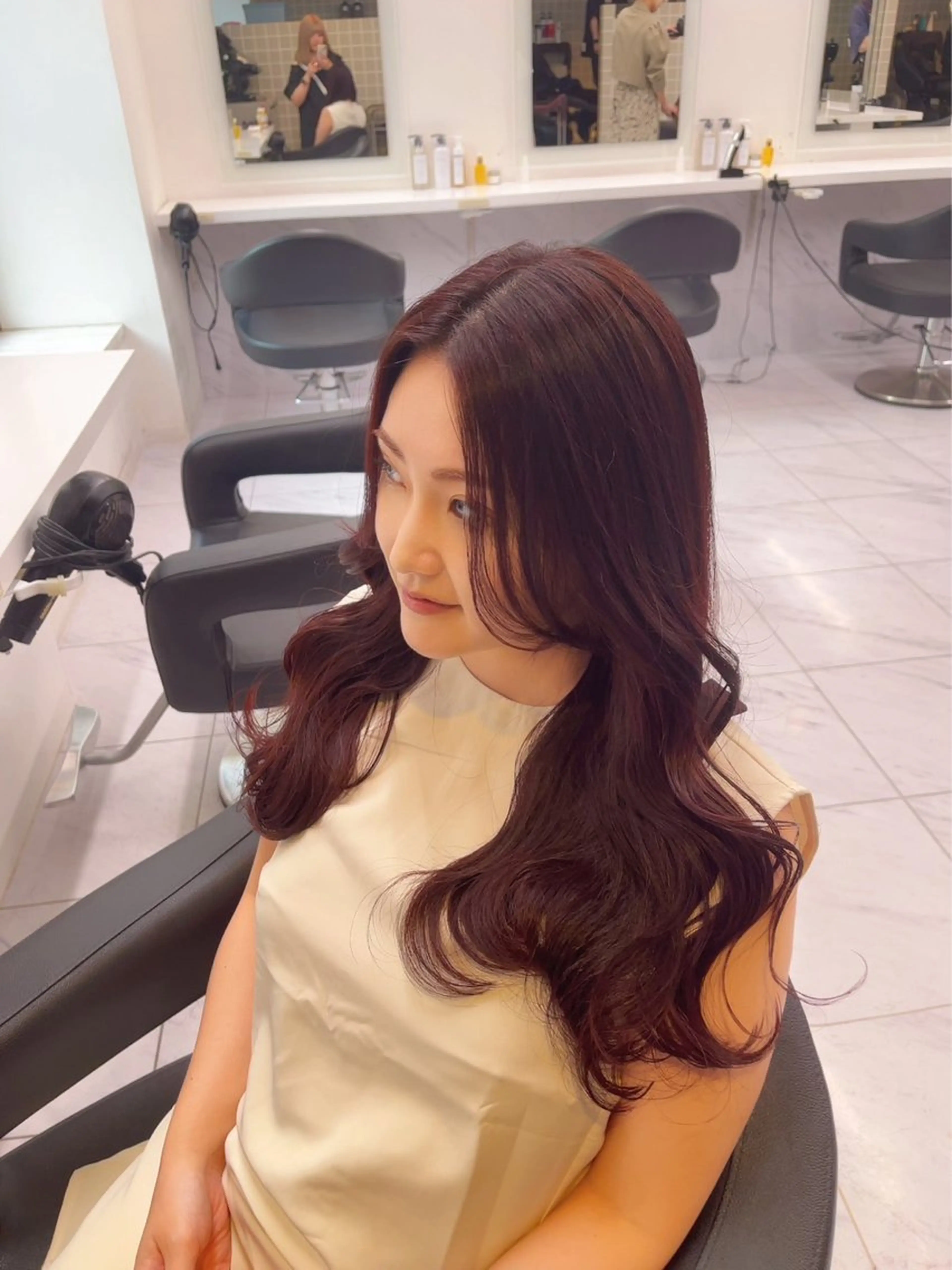 ロング 💖札幌カラー 指名No.1💖玲奈のヘアスタイル