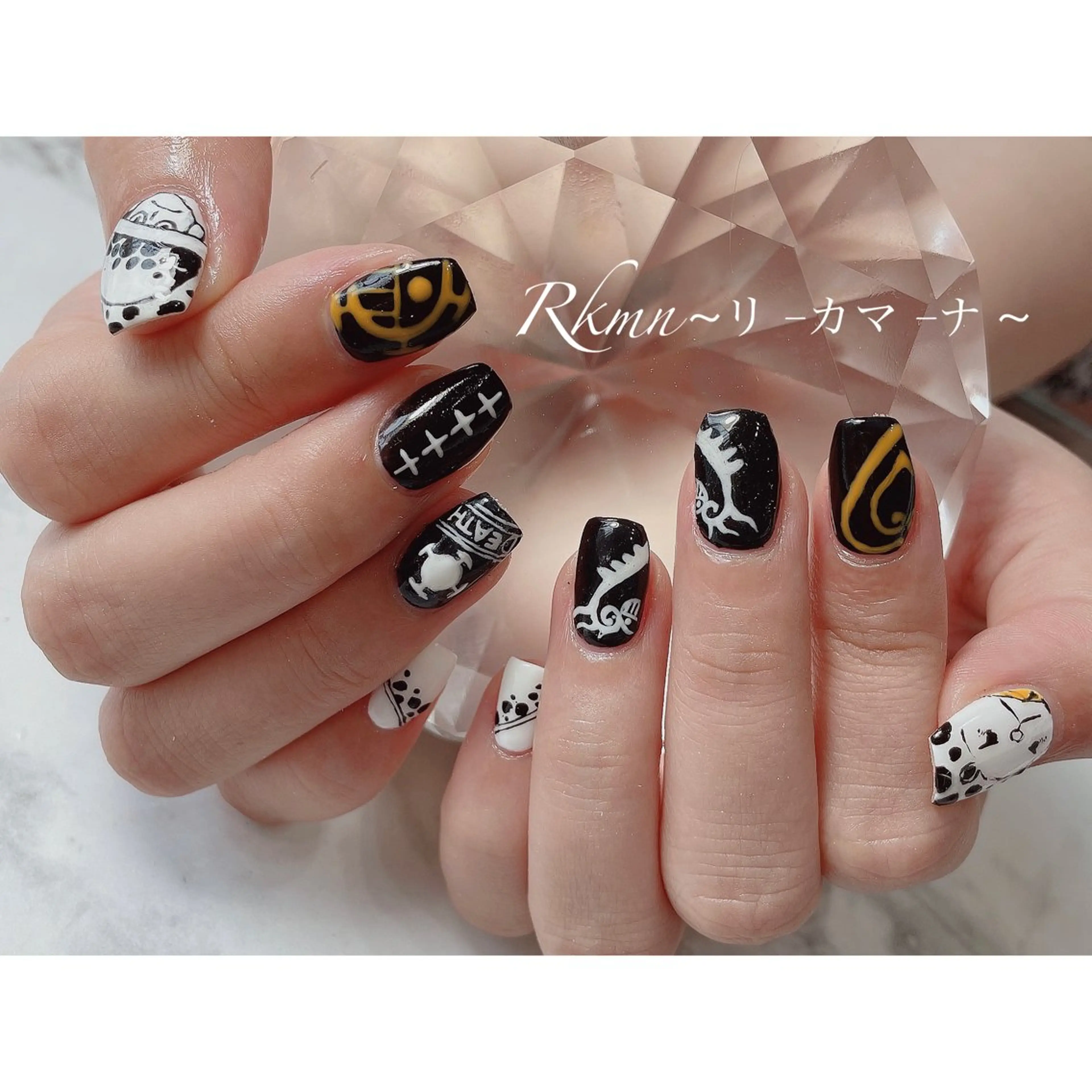 ネイル アートネイル ハート 春ネイル ハンドネイル フットネイル ハンドケア Rkmn ~リ-カマ-ナ~のネイルデザイン