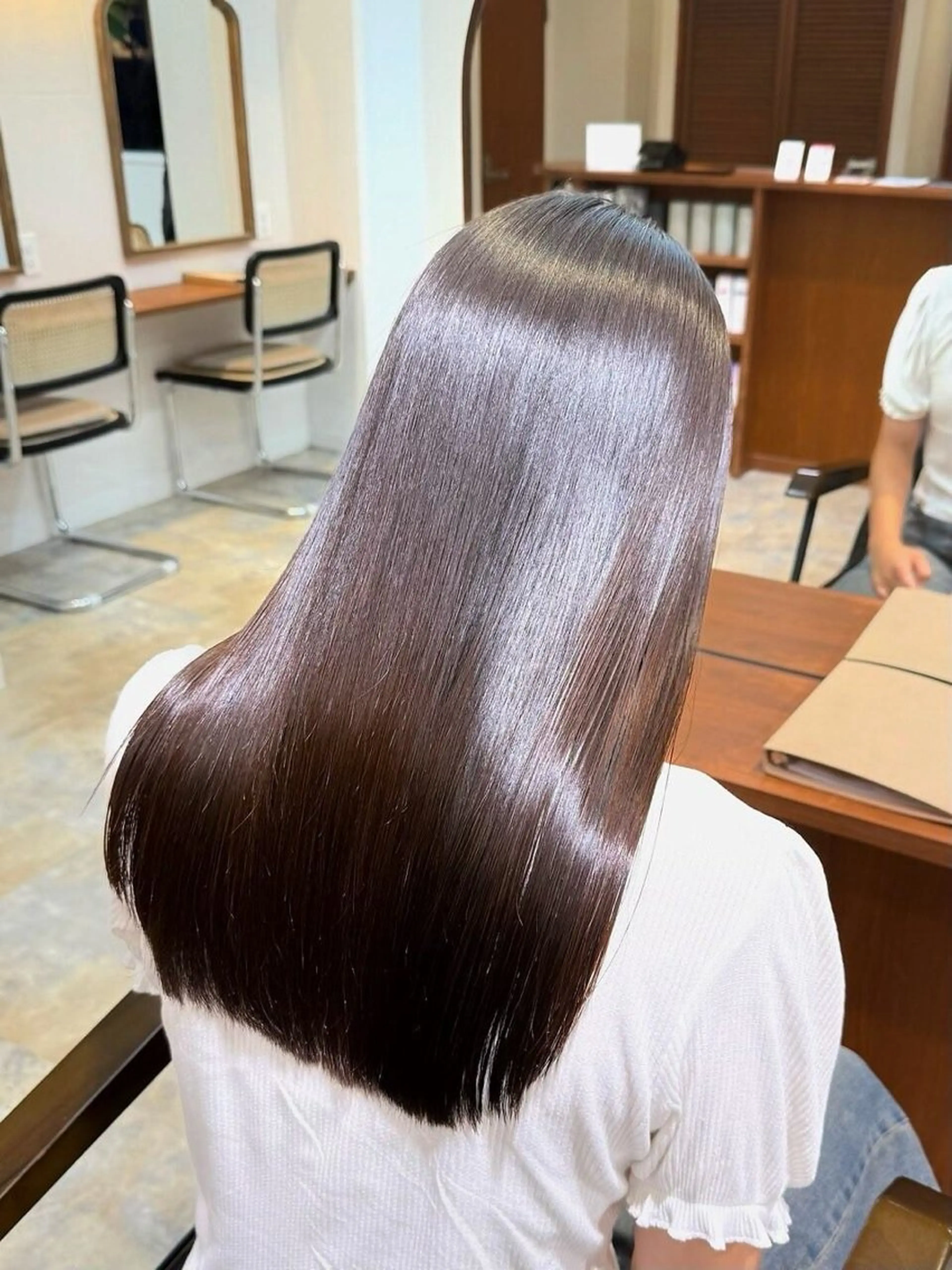 ロング カラー 艶カラー／ 夢叶のヘアスタイル