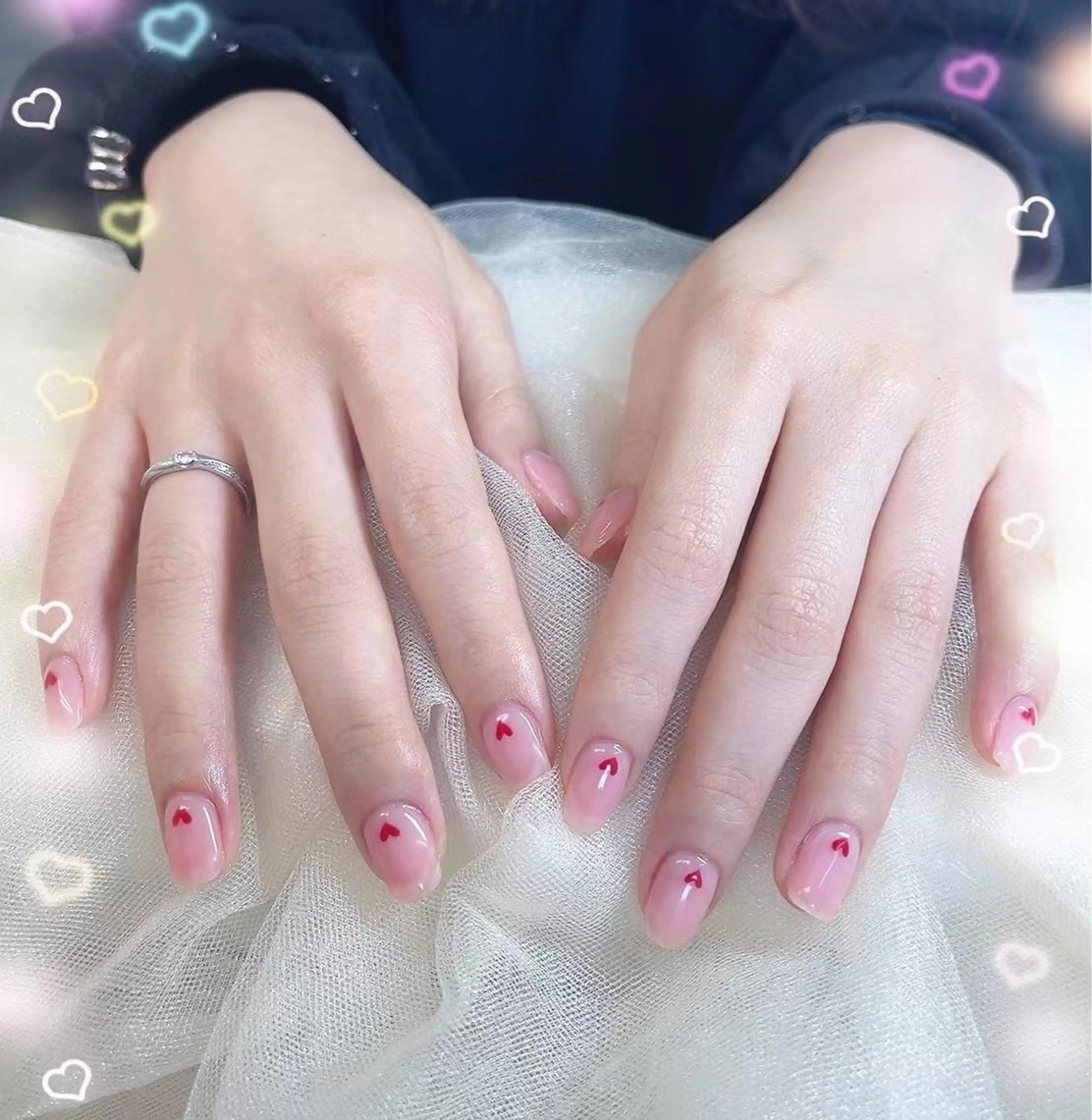 ネイル ハンドネイル ハンドケア UniqueNail 長さだし専門店のネイルデザイン