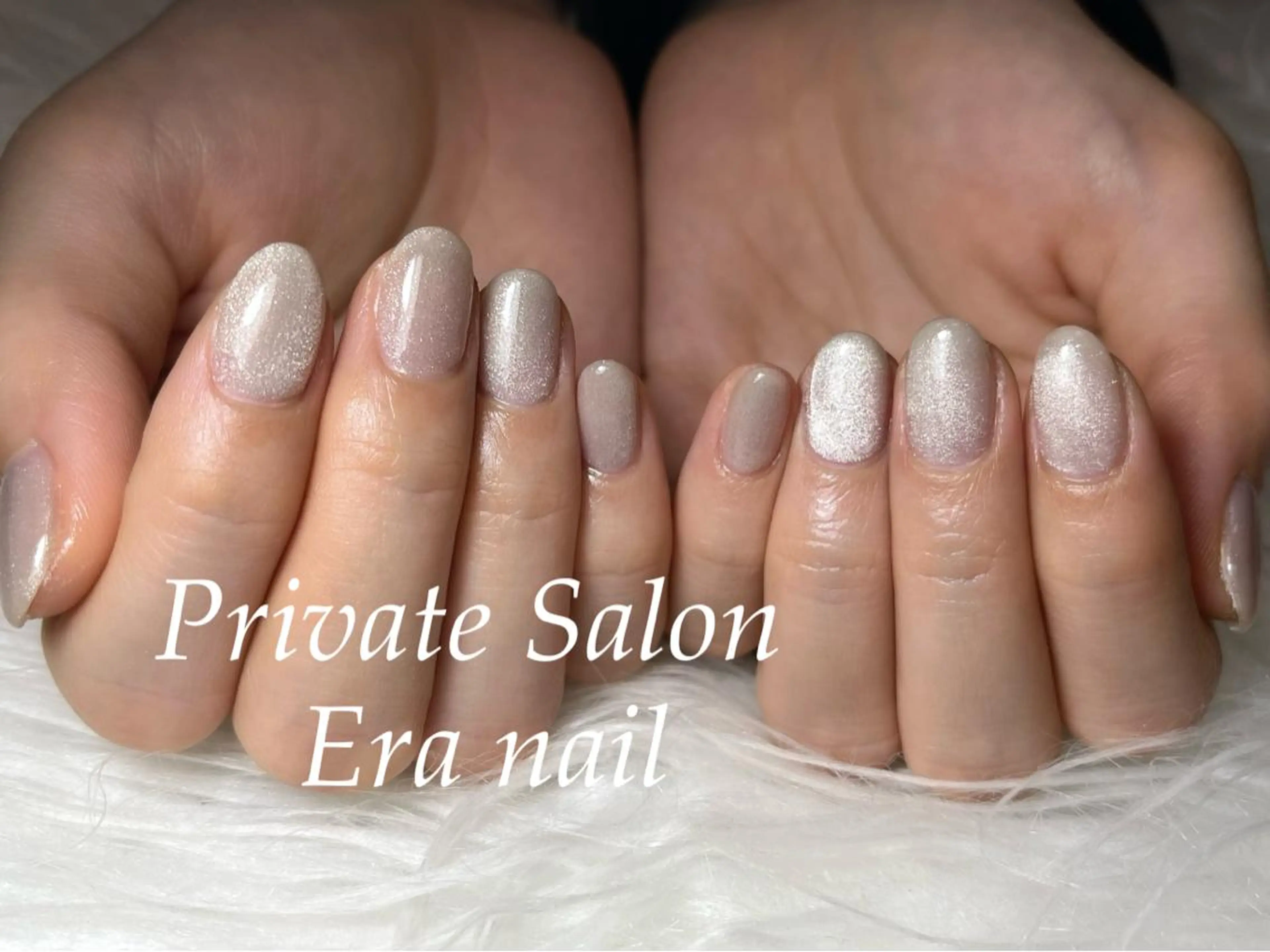 ネイル マグネットネイル マグネットワンカラー ワンカラーネイル ハンドネイル Era nailのネイルデザイン