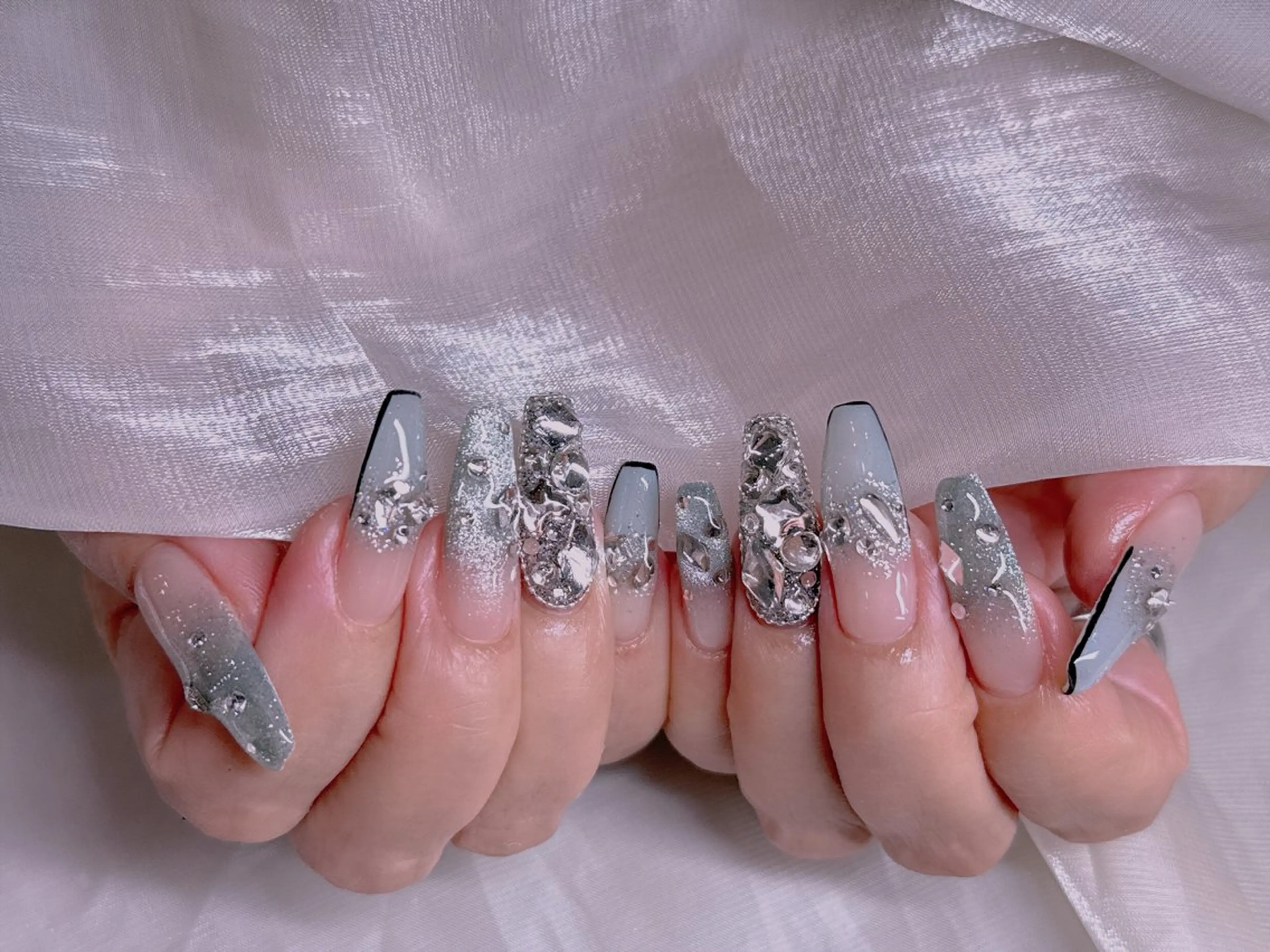 ネイル 長さだし専門店 M2　rikaのネイルデザイン